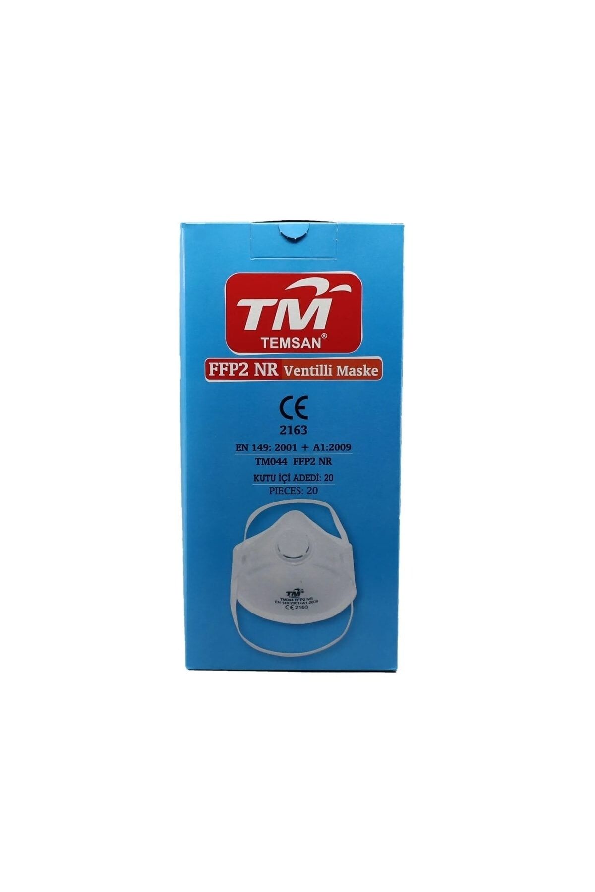 TM Temsan Ery Iş Güvenliği Temsan Ffp2 Toz Maskesi 20'li
