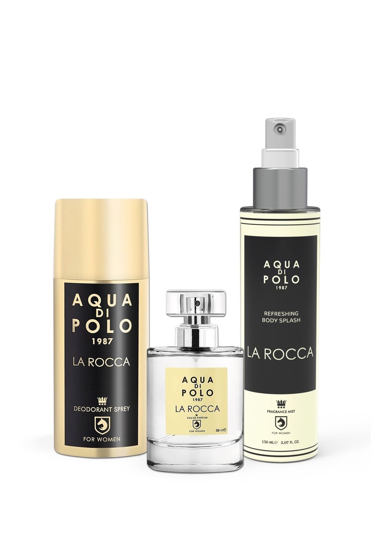 Aqua Di Polo 1987 3'lü La Rocca Kadın Parfüm Set Fırsatı Stcc021120