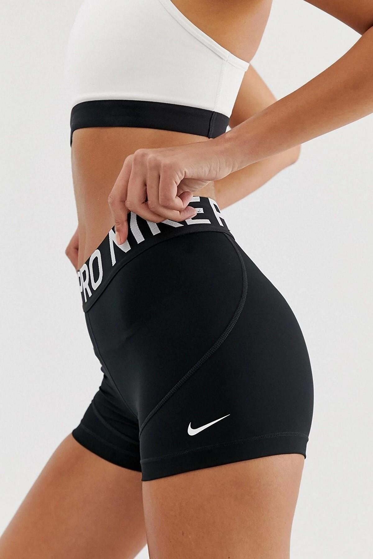 Nike Pro 3 Training Tight Shorts Black Siyah Tayt Şort Cz Fiyatı