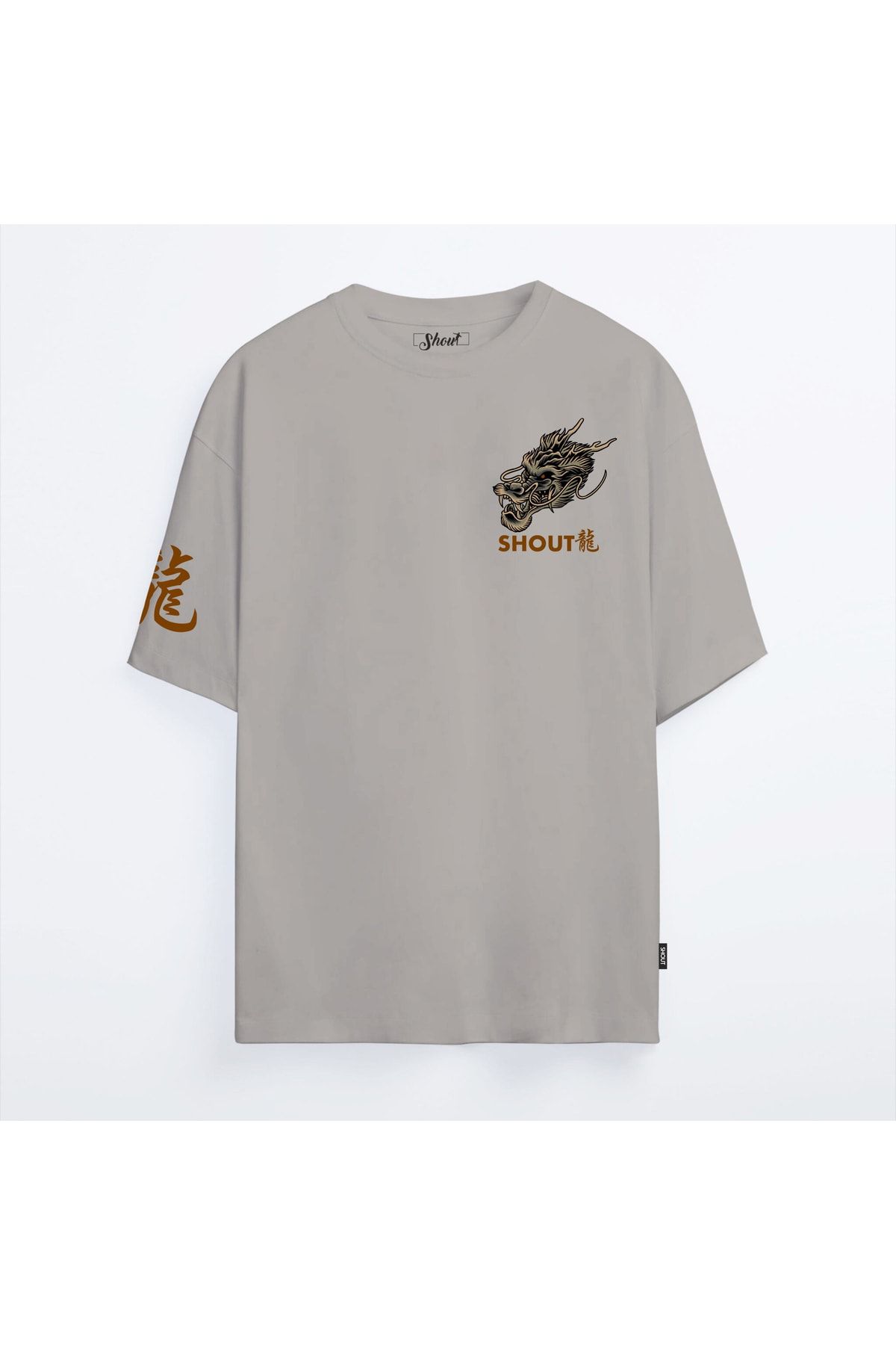 Shout Unisex  Oversize Victory Dragon T-Shirt