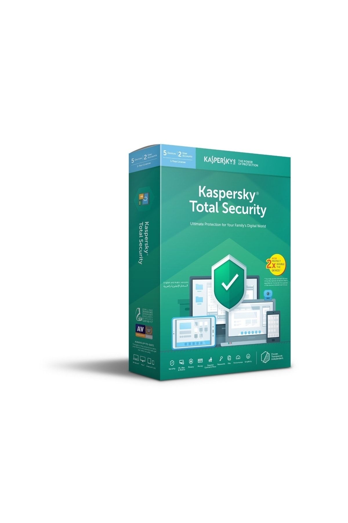 Kaspersky Total Security Premium 2024 10 Cihaz 2 Yıl
