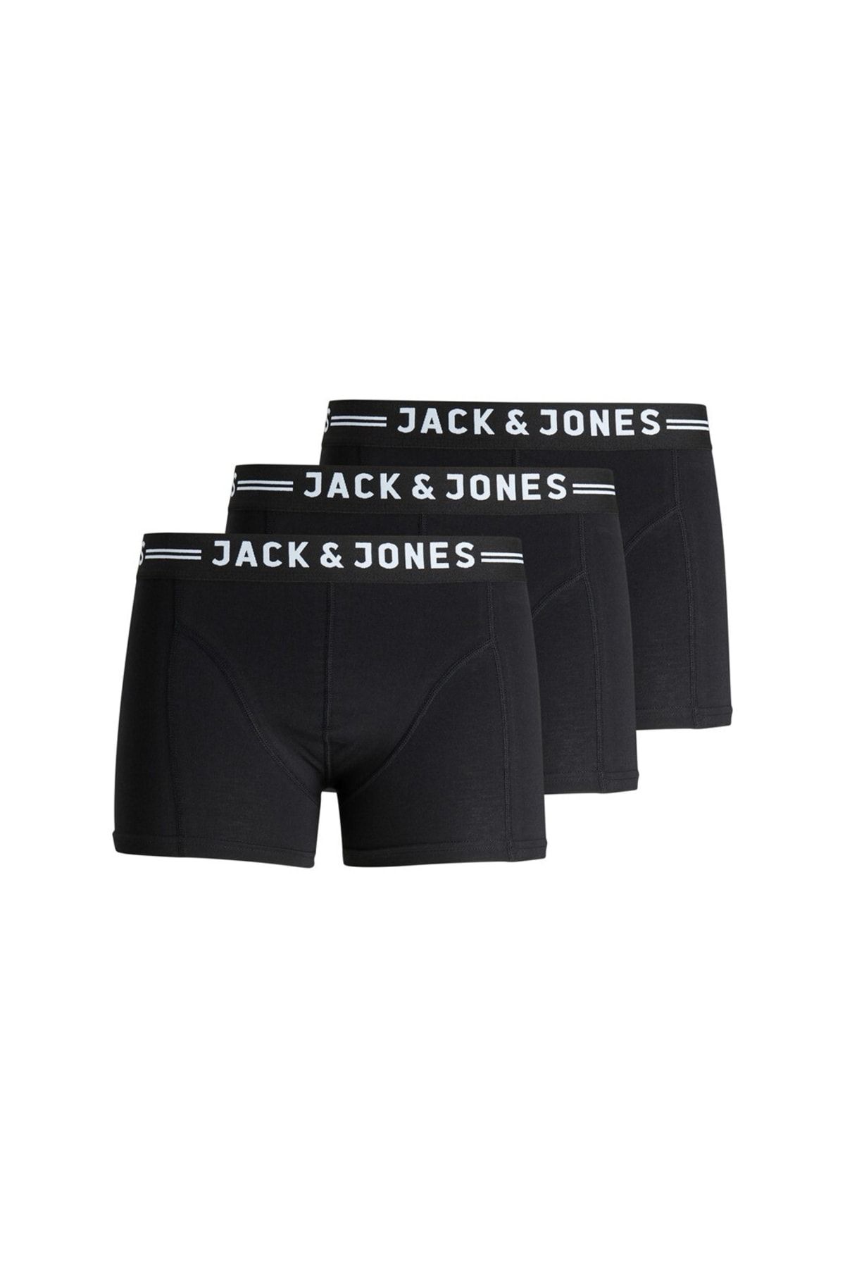 Jack & Jones Jack&jones Siyah Erkek 3'lü Boxer Set 12081832