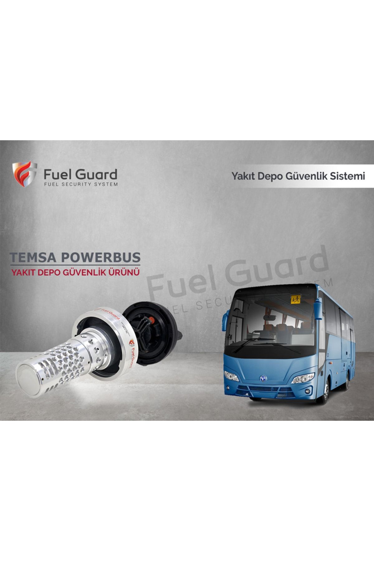 FUEL GUARD Temsa Powerbus Minibüs-midibüs Yakıt Depo Koruma Cihazı
