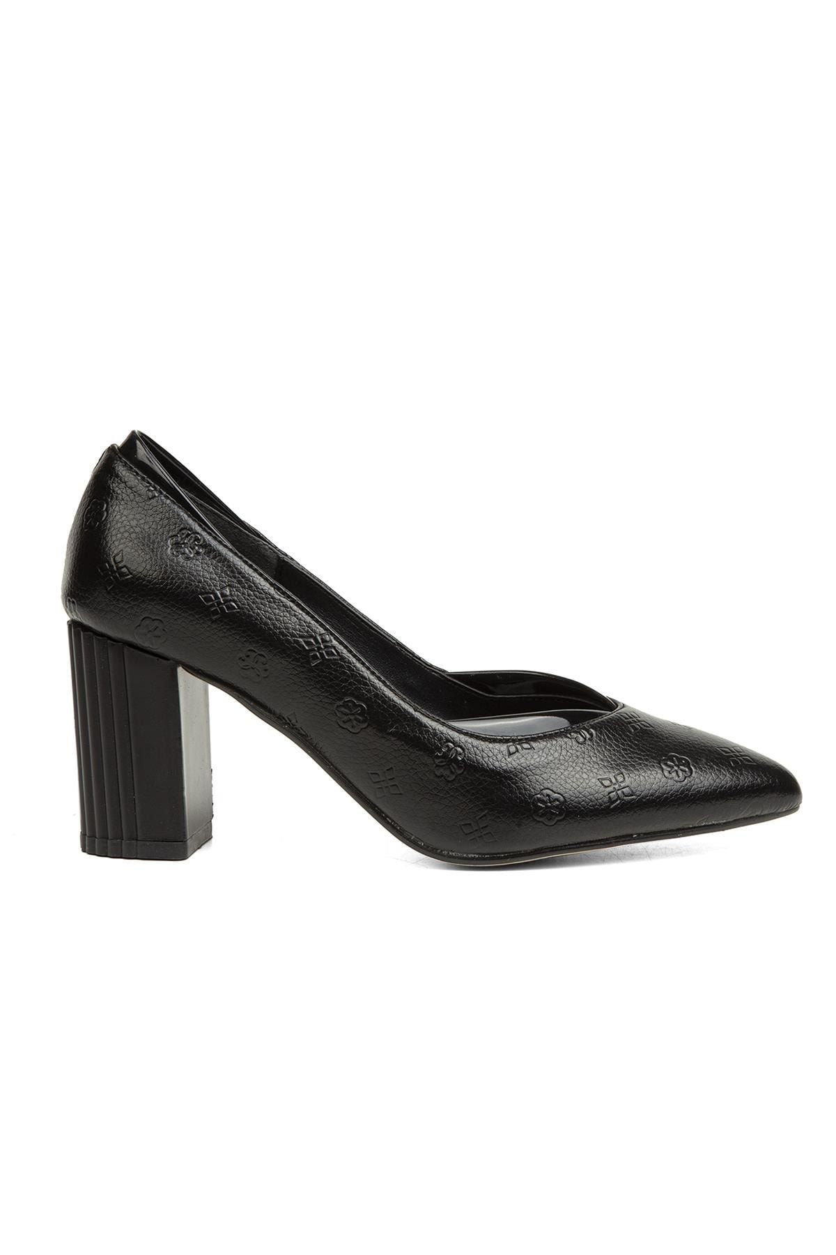 Pierre Cardin ® | Pc-51199 - 3478 Siyah - Kadın Topuklu Ayakkabı