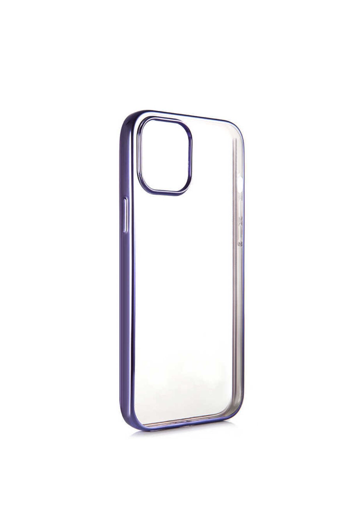 Benks Iphone 12 Mini Köşeleri Parlak Renkli Magic Glitz Transparent Kapak