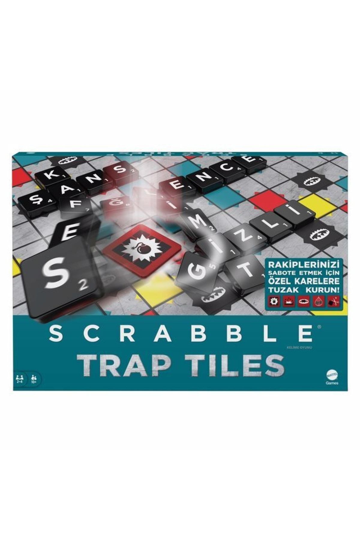 Scrabble Akdenizpos Co01 Scrabble Trap Tiles Türkçe (Yeni)