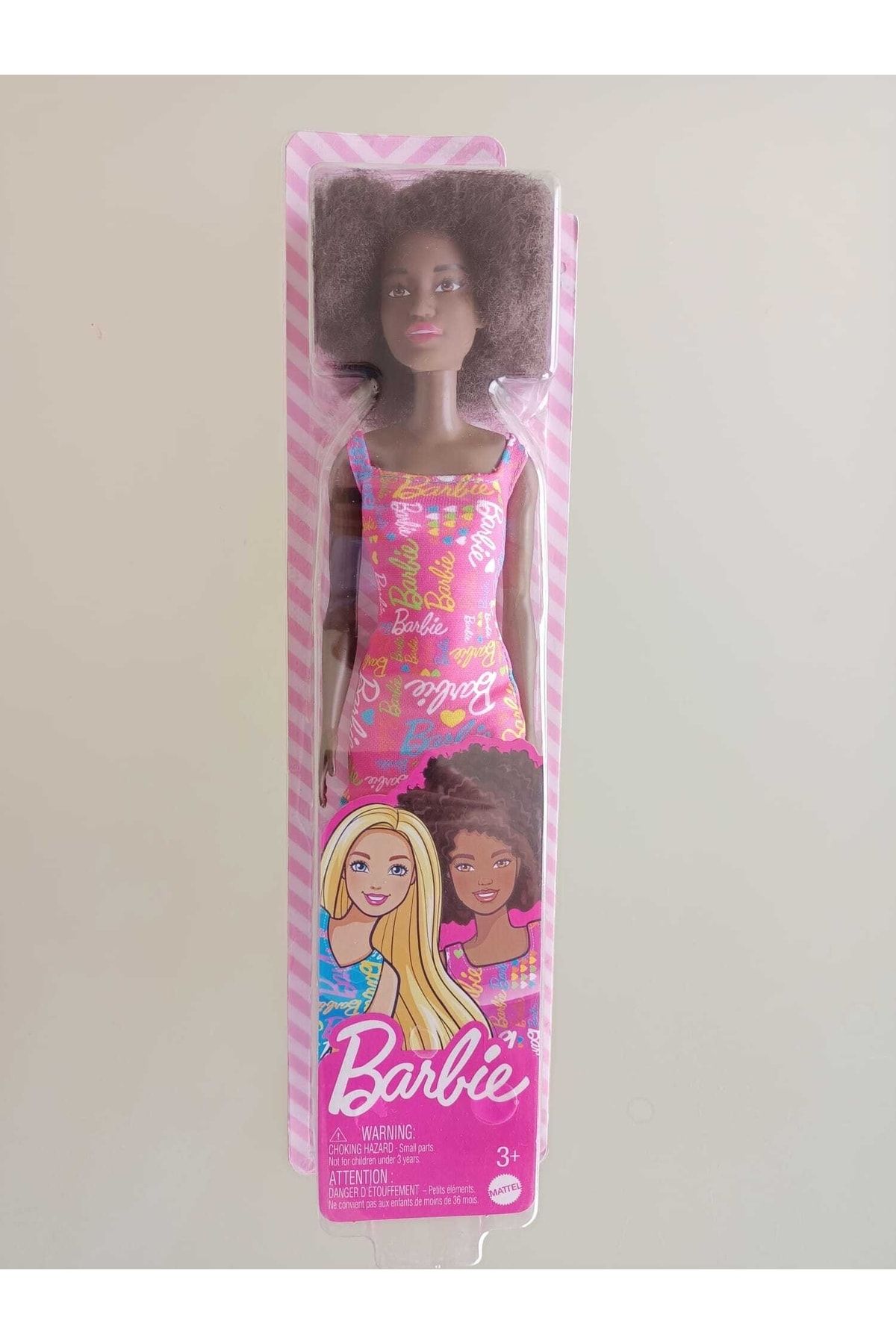 Barbie Bebek - Pembe Elbiseli Koyu Esmer - Gbk92-hgm58