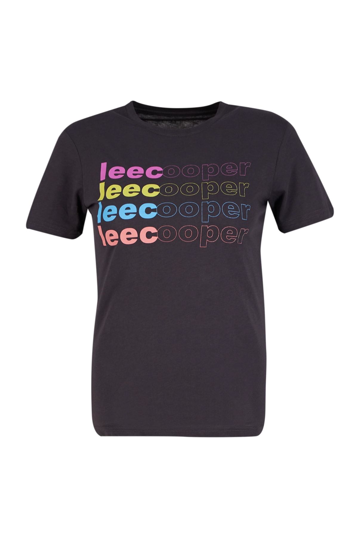 Lee Cooper Kadın Antrasit T-Shirt