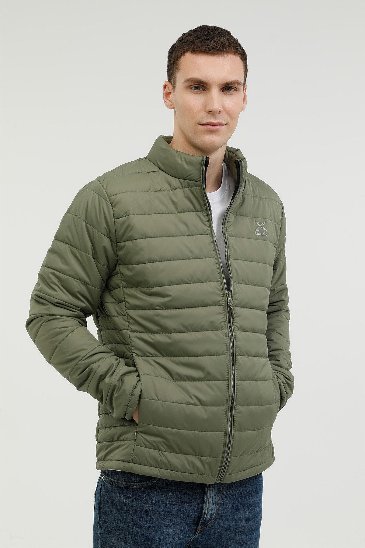 Kinetix M-basıc Man Padded Coat 2 Haki Erkek Mont