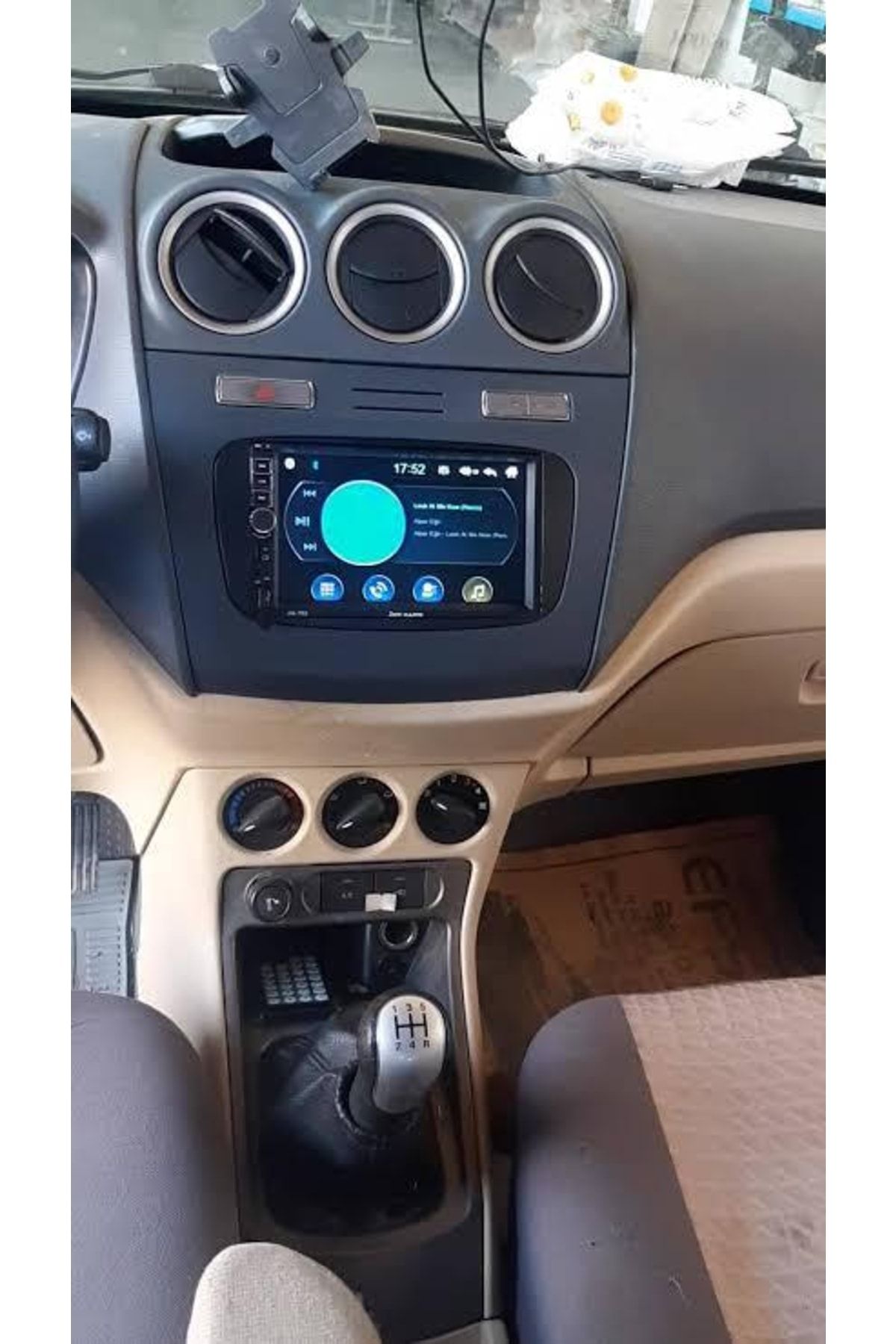 OTODUNYAM Ford Tourneo Connect,focus,mondeo Uyumlu Avx 7 Inç Double Dın Multimedya Çerçeve Kamera Hediye