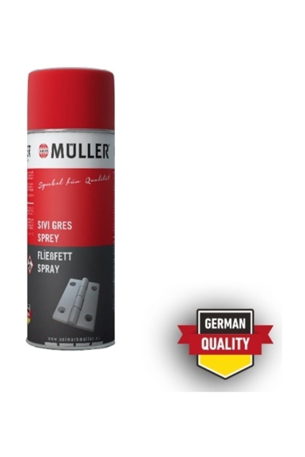 Müller Şeffaf Sıvı Gres Sprey 400 ml (ÜSTÜN ALMAN KALİTESİ)