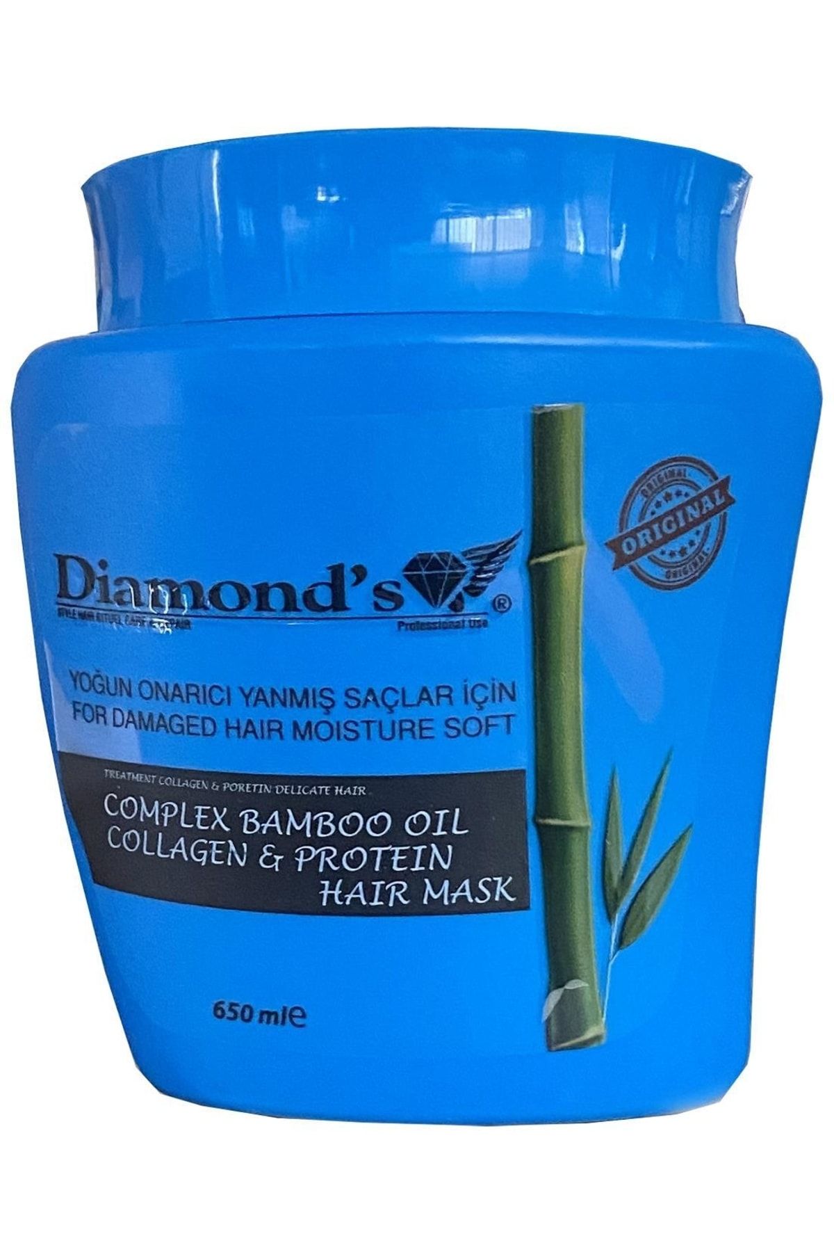 Diamonds Bambu Yağı Ve Kolajen Özlü Saç Maskesi 650 Ml