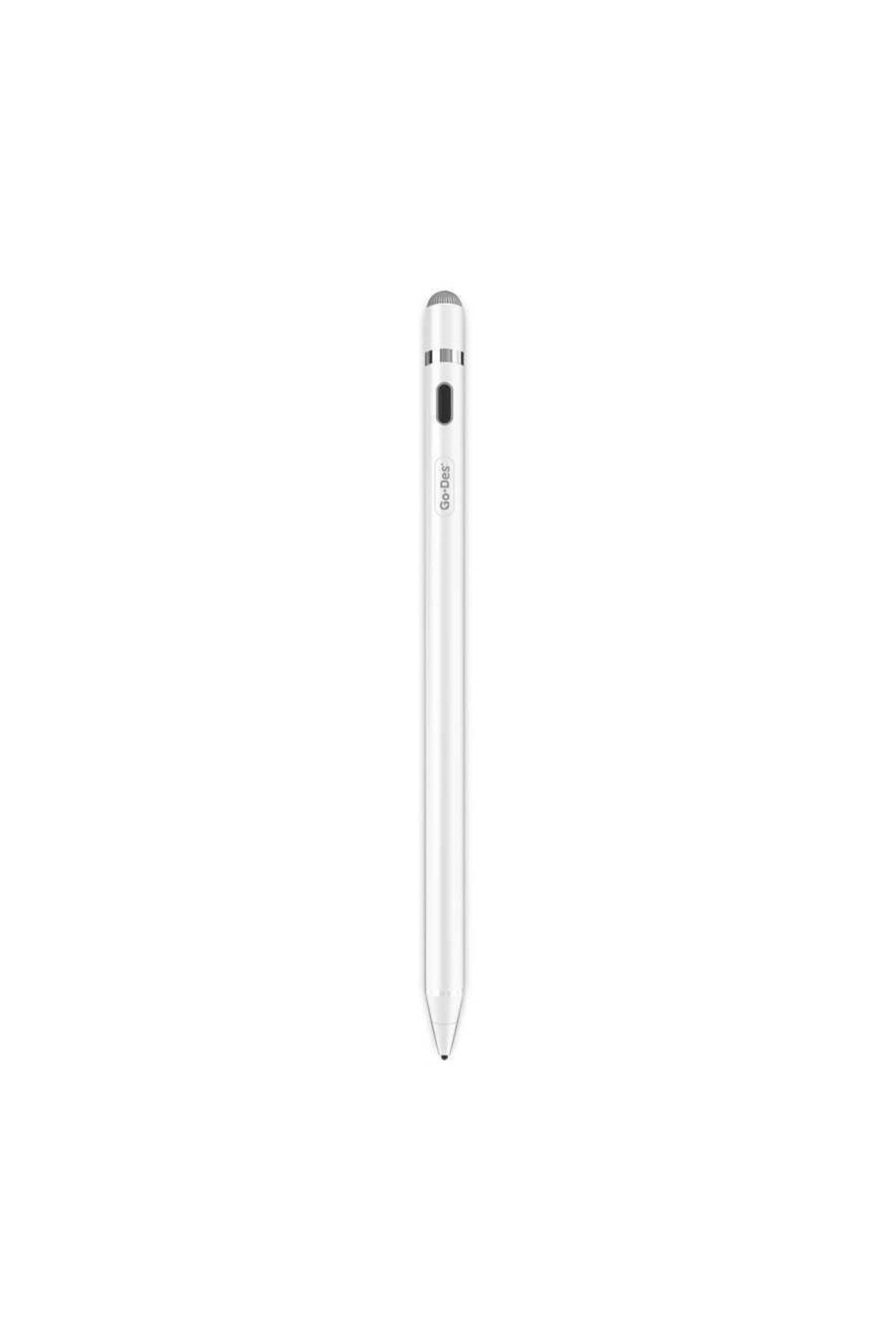 Go-Des Go Des Gd-p1205 Tüm Cihazlar Ile Uyumlu Stylus Pencil Kapasitif Dokunmatik Kalem