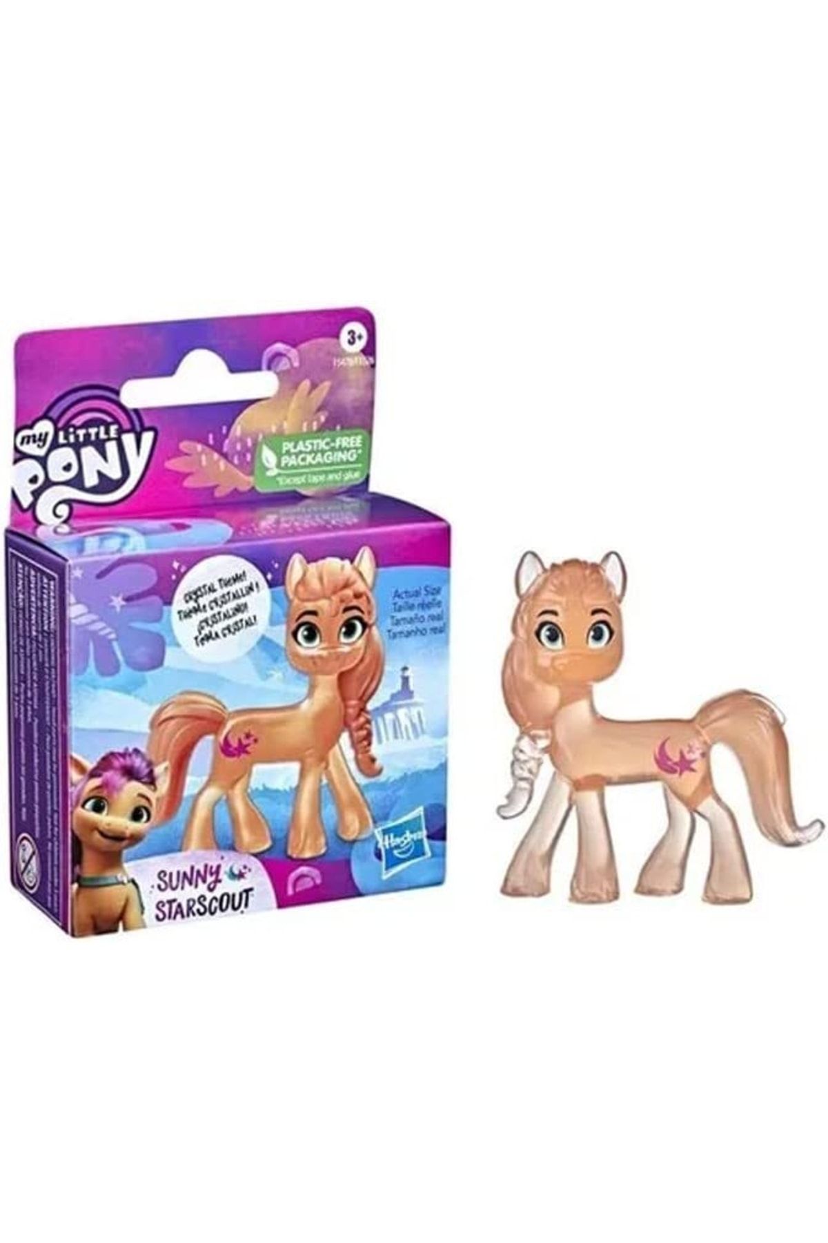 My Little Pony : Yeni Bir Nesil Kristal Pony Sunny Starscout Figür, Standart