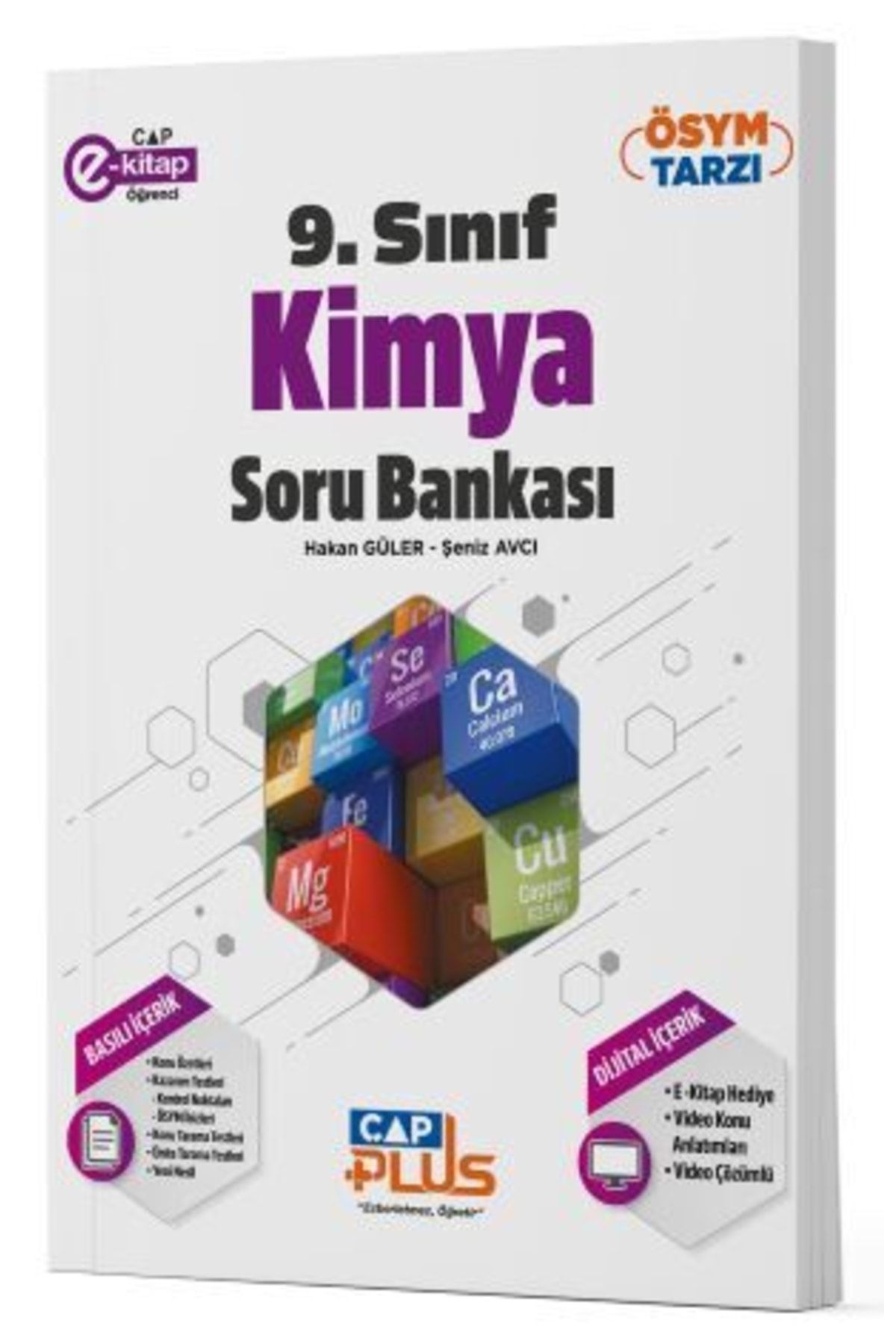 Çap Yayınları Çap Yayınları 9. Sınıf Kimya Plus Soru Bankası 2023