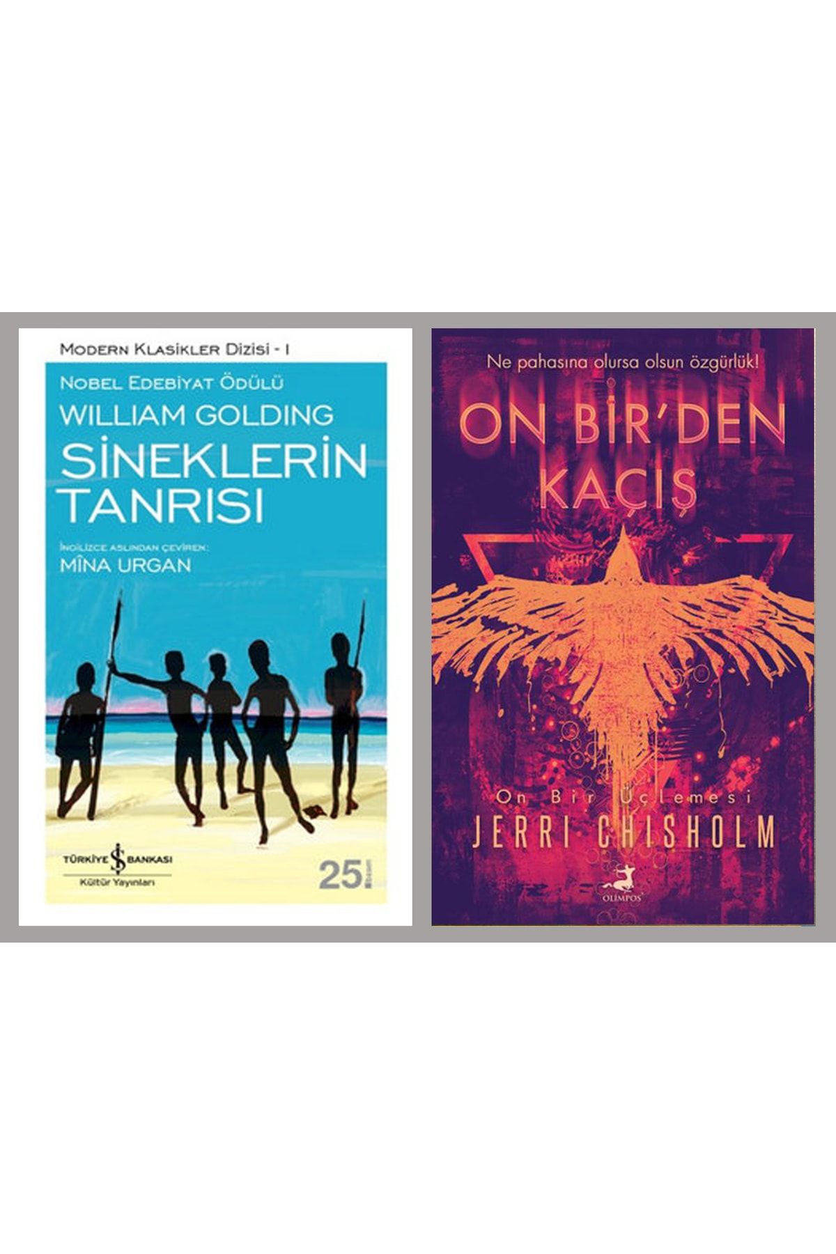 Türkiye İş Bankası Kültür Yayınları Sineklerin Tanrısı - On Birden Kaçış 2 Kitap Set (çok Okunan Distopik Kitaplar )