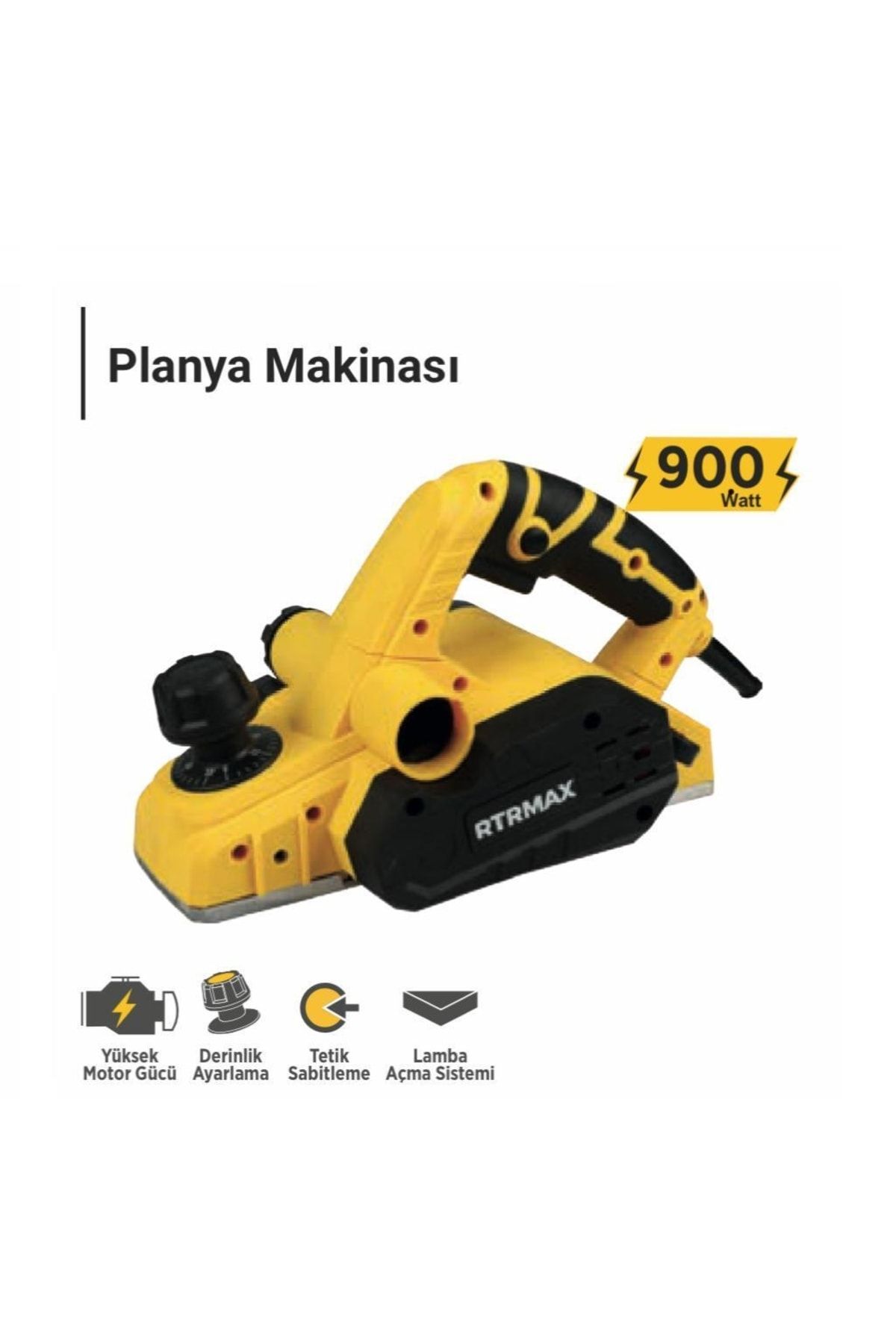 Rtrmax Planya Makinası Rtm3990