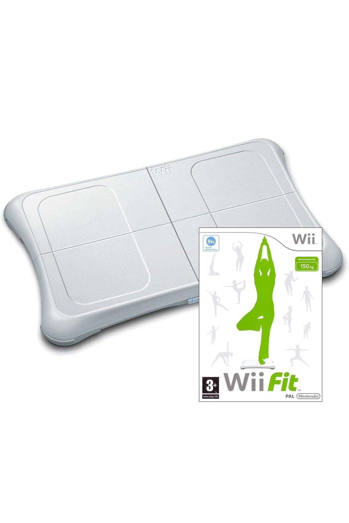 Nintendo Wii Balance Board Ve Wii Fit Oyun Wii Aksesuar Balans Tahtası Seti