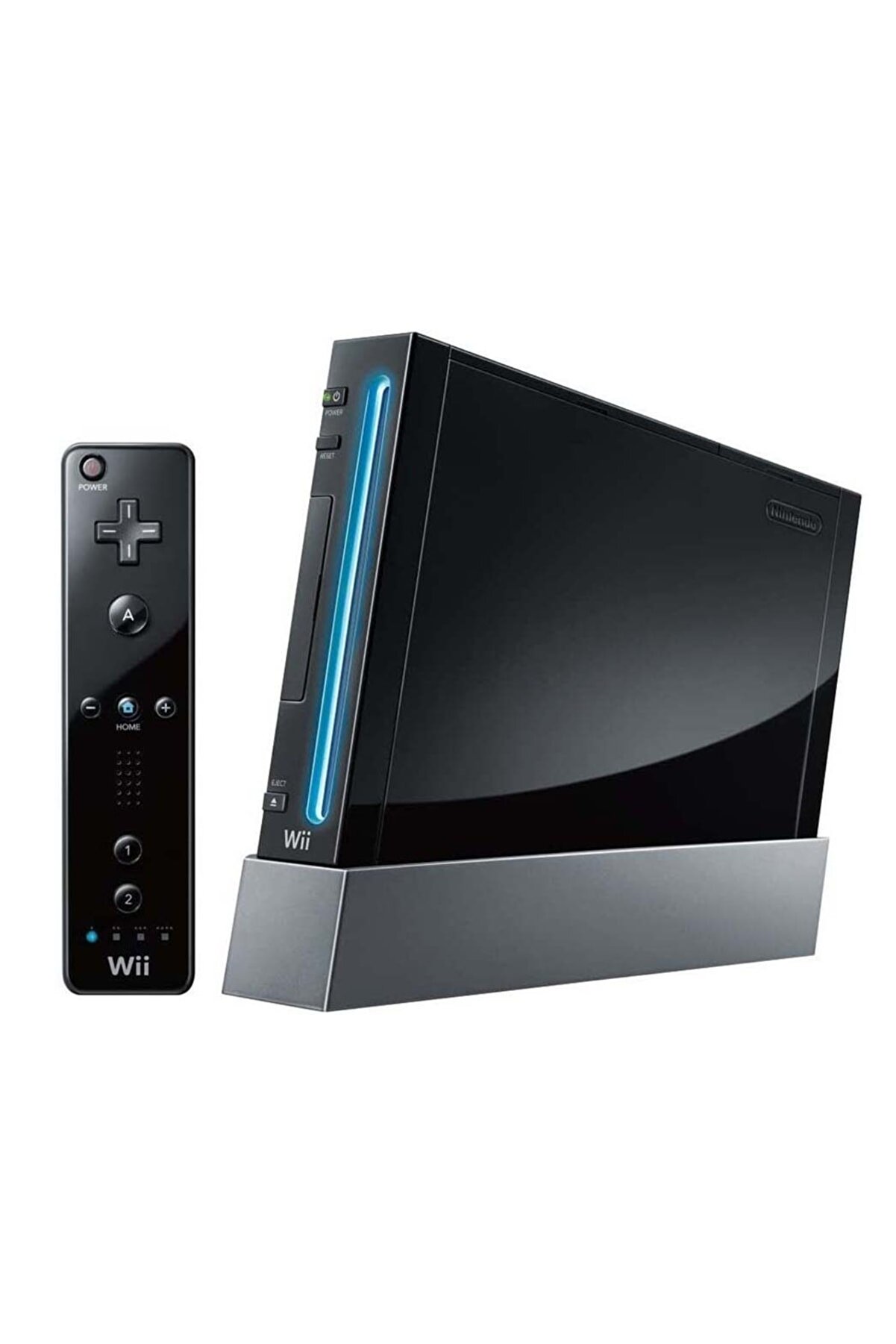 Nintendo Wii Oyun Konsolu Eksiksiz Tam Set Wii Oyun Siyah Renk