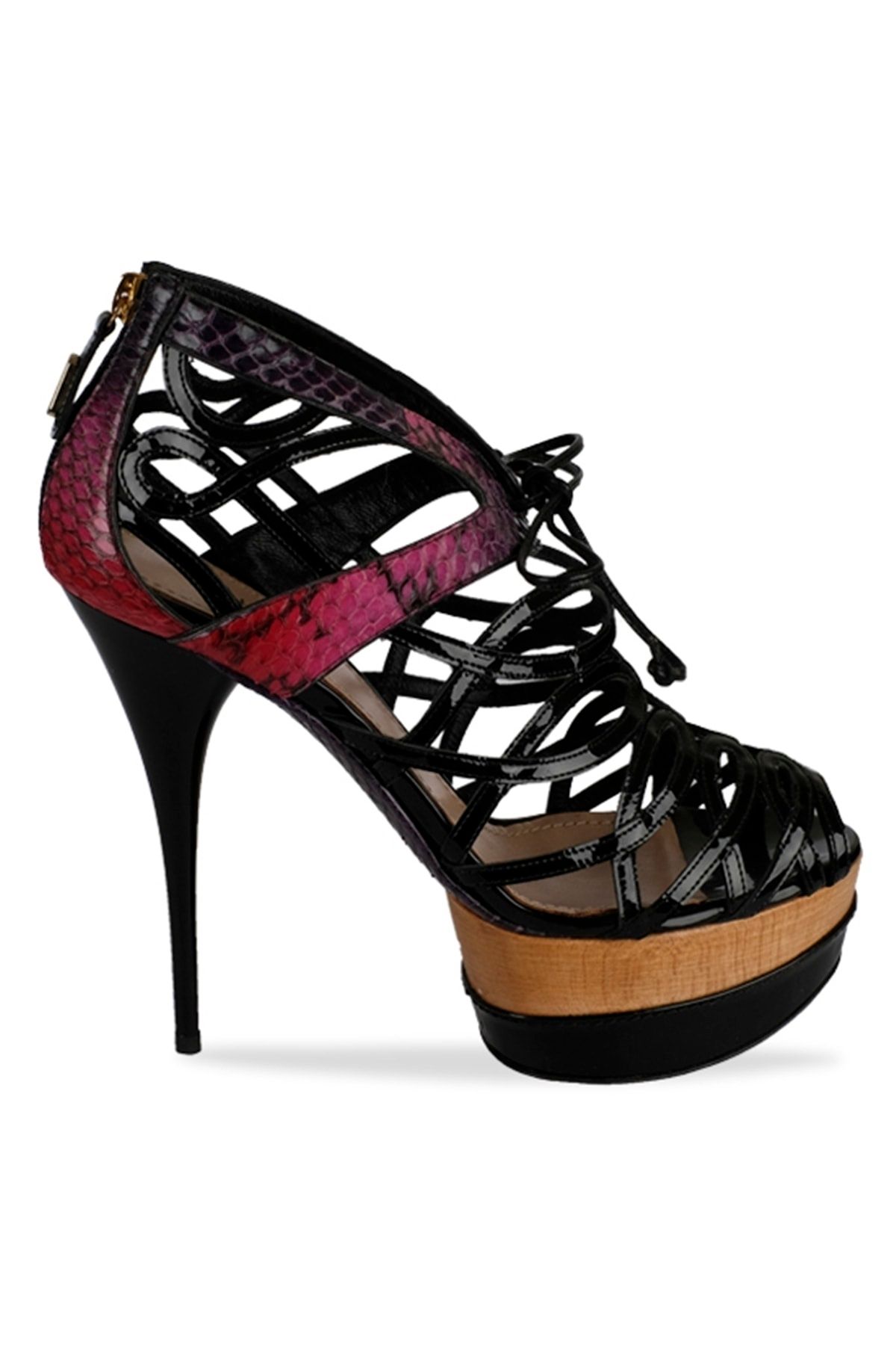 Sebastian Kadın Siyah Klasik Topuklu Ayakkabı S5225