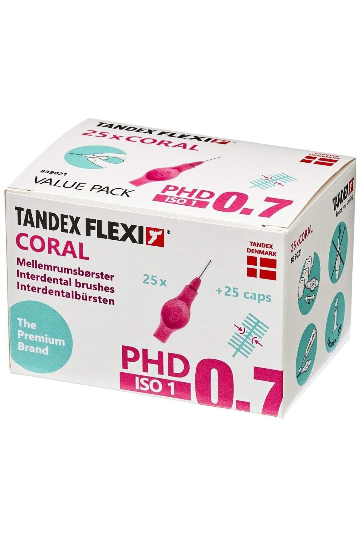 TANDEX Flexi 25li Arayüz Fırçası 0.4mm - Coral