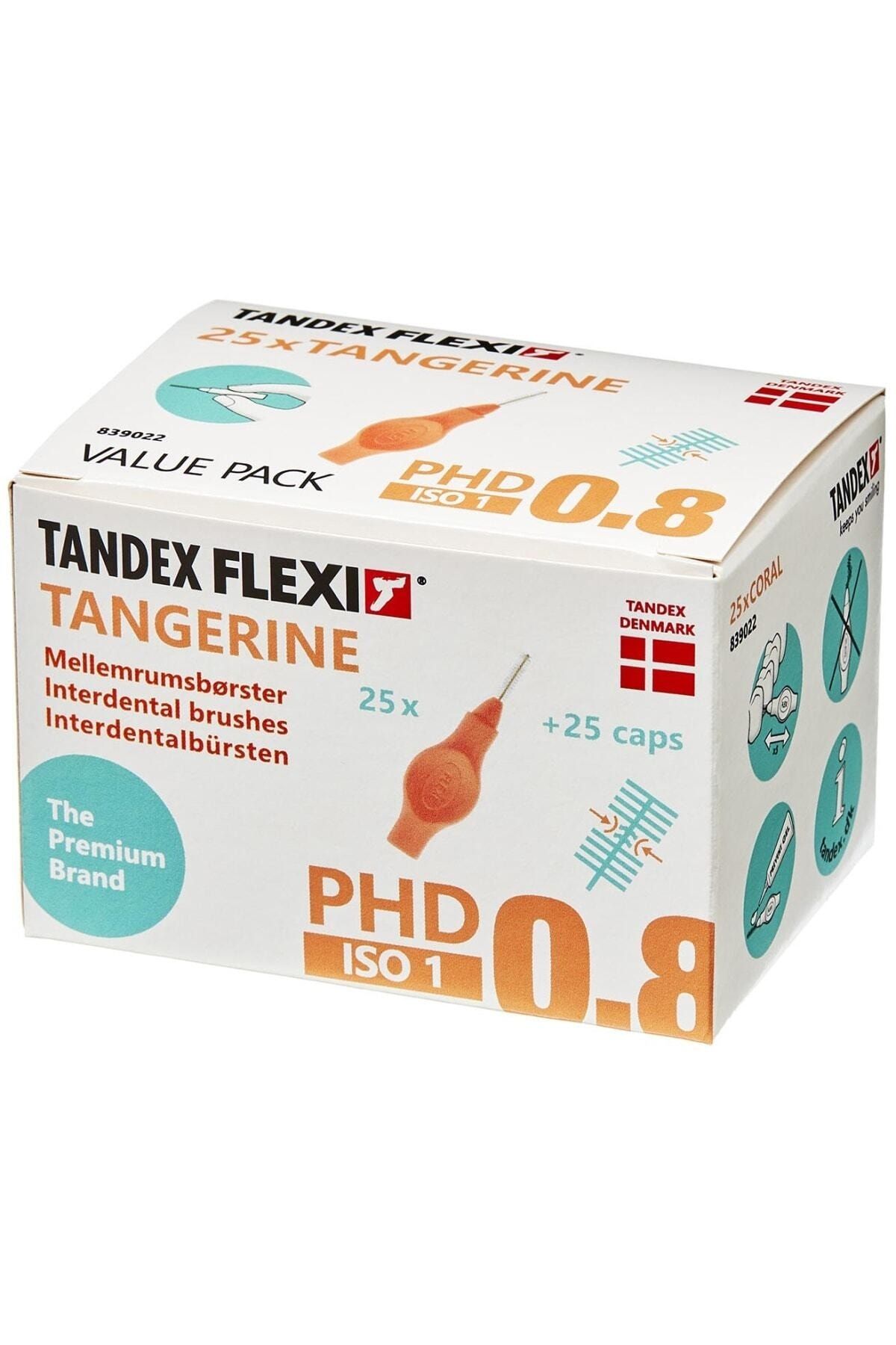 TANDEX Flexi 25li Arayüz Fırçası 0.45mm - Tangerine