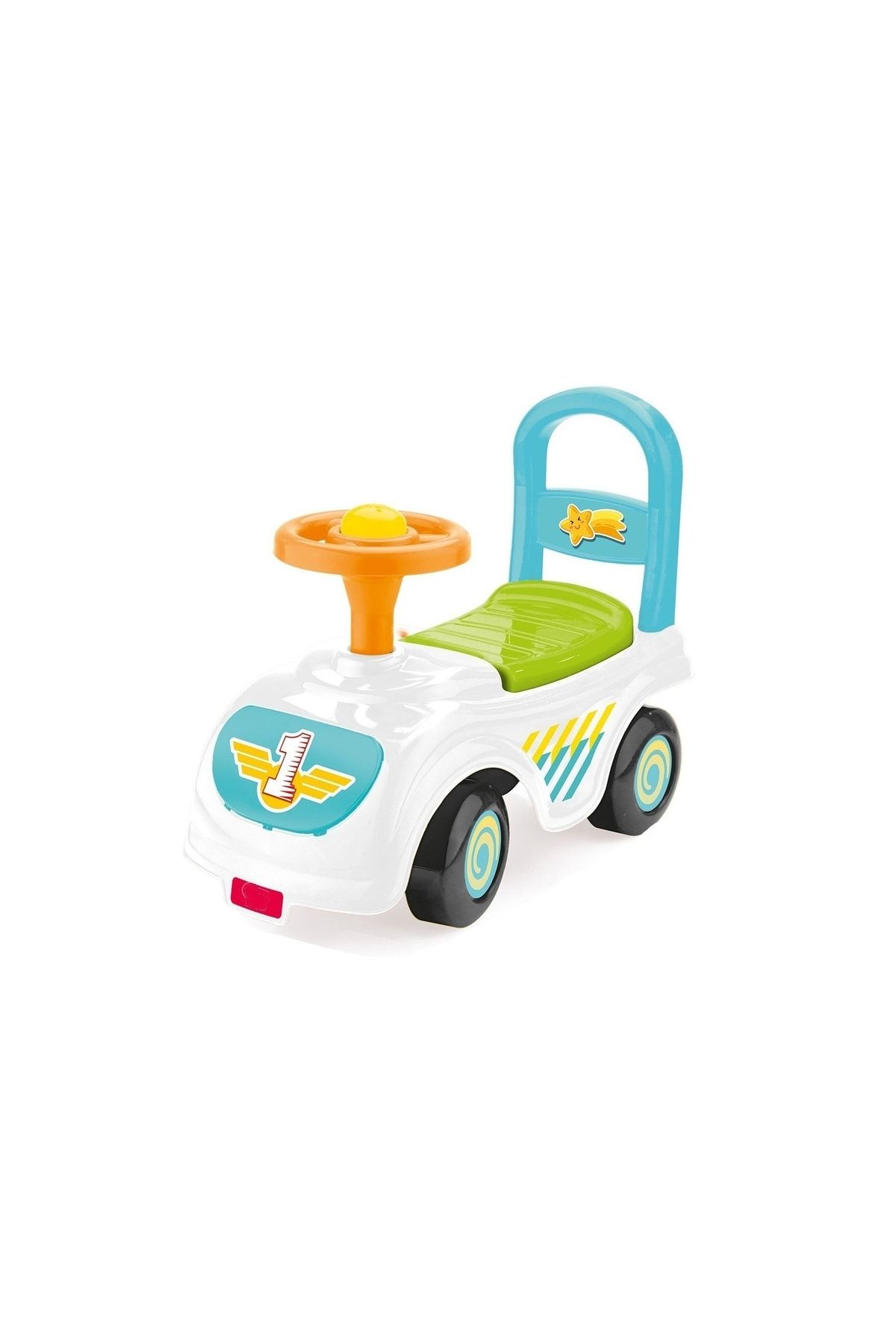 EVGARAJ Ilk Adım Arabam Yürüteç Mini Araba Kız Erkek Bebek Oyuncak Araba