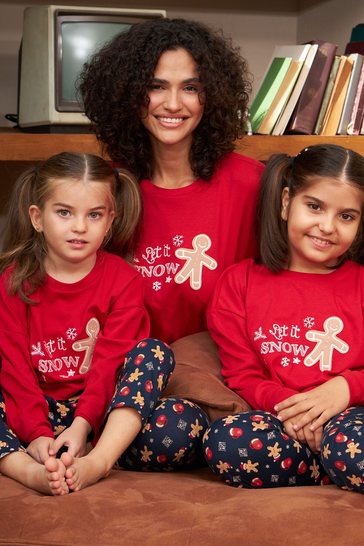 LILIAN Cookie New Year Pijama Takımı Anne Kız Ayrı Ayrı Satılır Fiyatları Farklıdır