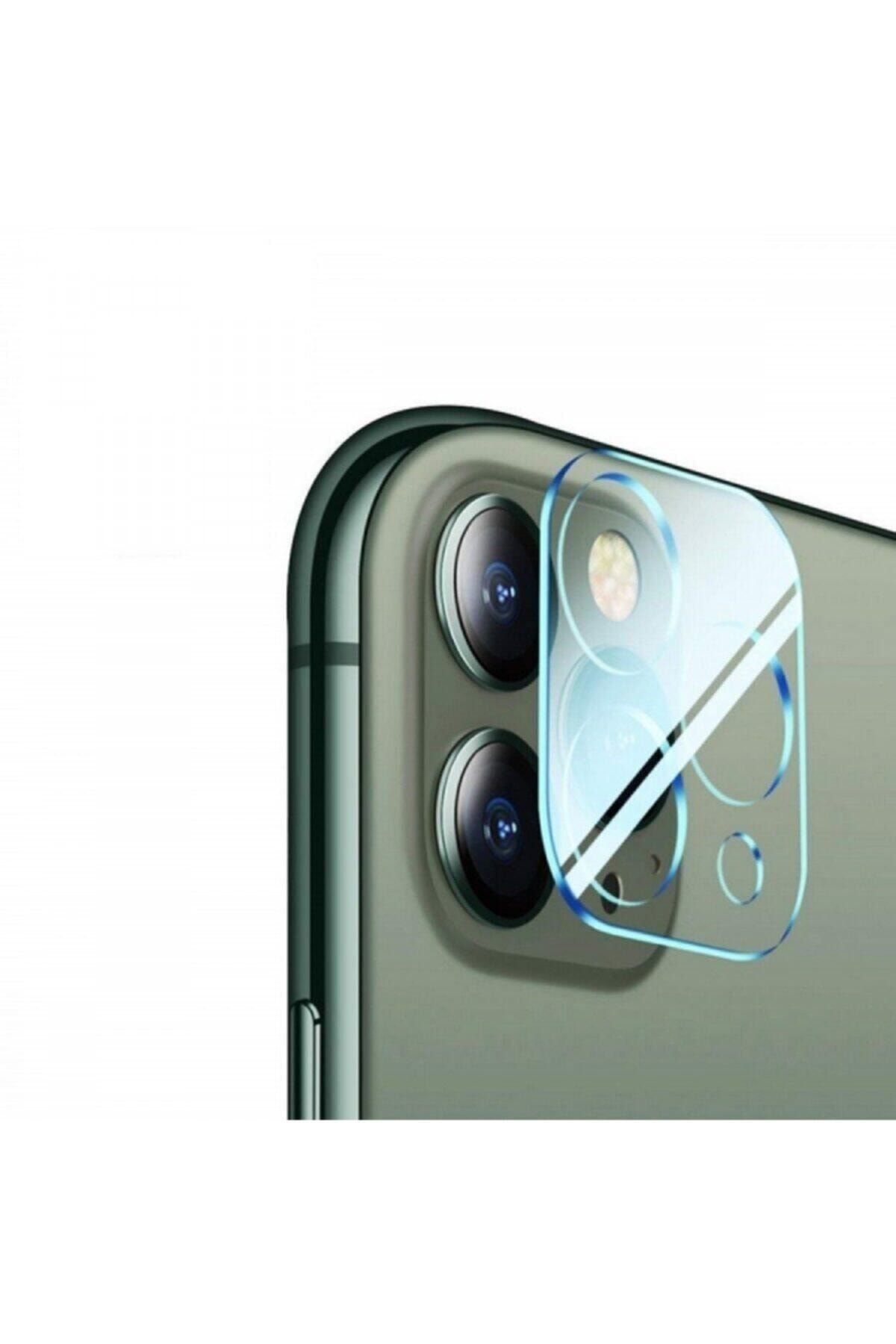 Telehome Iphone 12 Pro Uyumlu Max Kamera Koruyucu -9d Kırılmaz Cam Lens Koruma