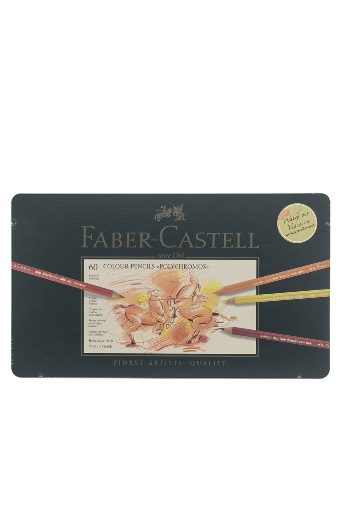 Faber Castell Polychromos 60 Renk Kuruboya Kalemi 10060