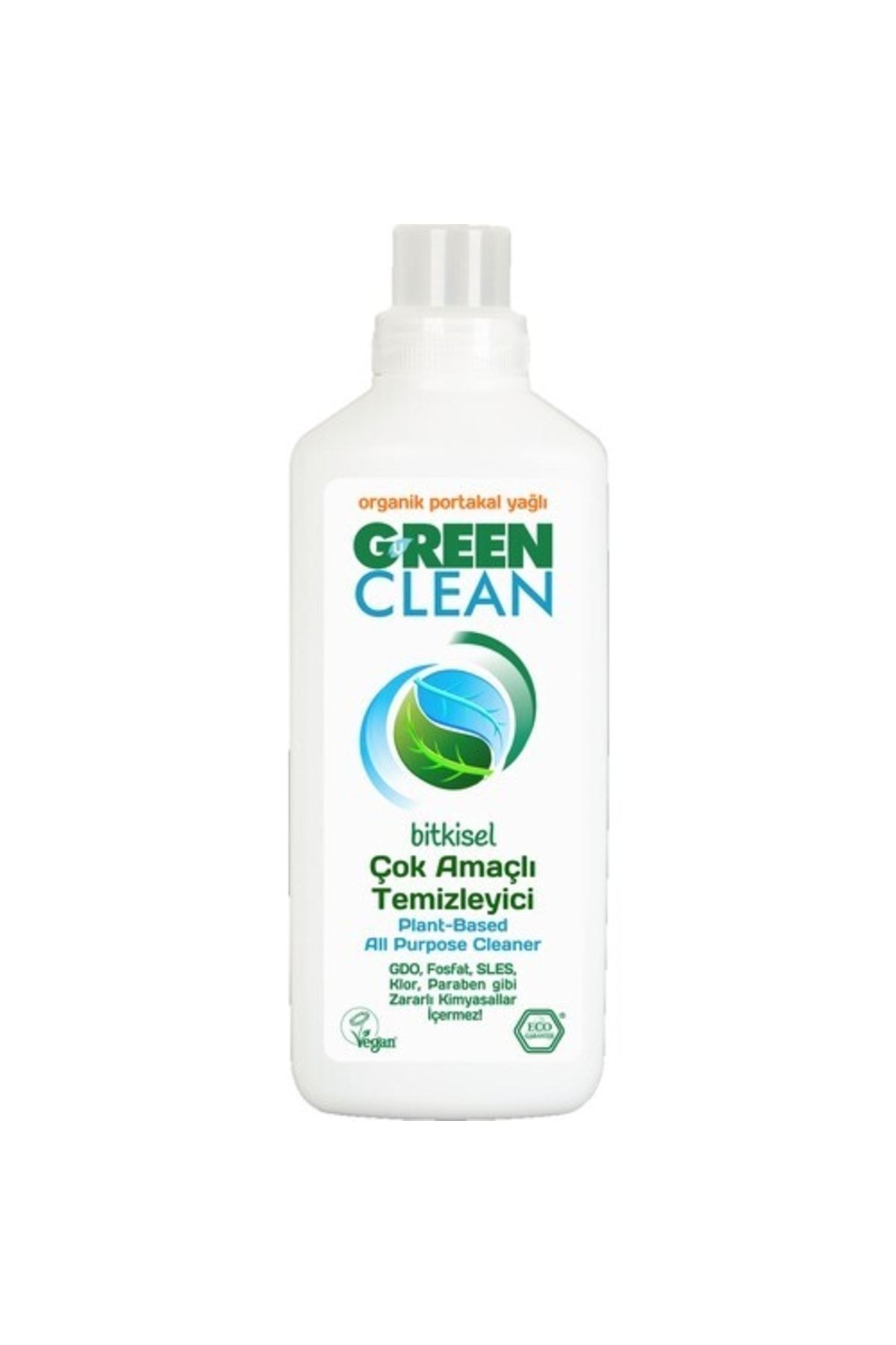 Green Clean U Çok Amaçlı Yüzey Temizleyici Portakallı 1 Litre