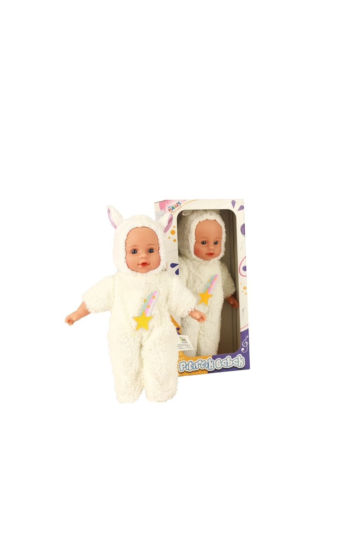 Halley Oyuncak Yıldız Desen Kostümlü Pıtırcık Bebek