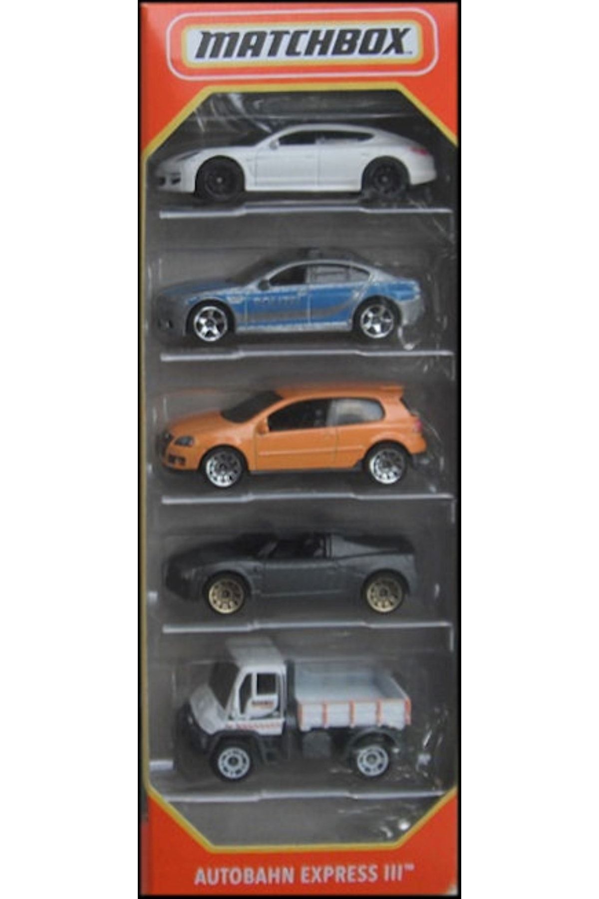 Matchbox Matcbox 5'li Araba Seti Autobahn Express Iıı C1817-hfh13