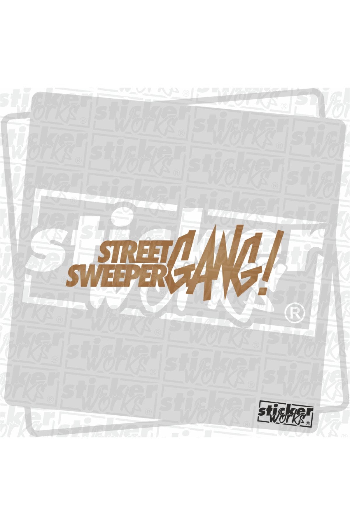 Sticker Works Street Sweeper Gang Sticker