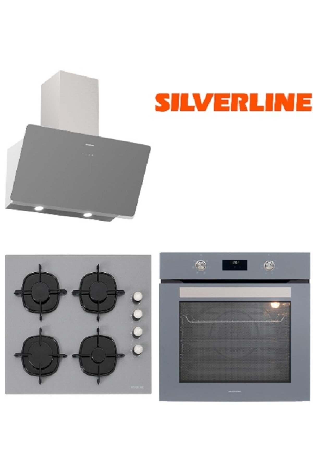 Sılverlıne 3'lü Ankastre Set (BO6502S02-3457 SOHO-CS5335S02)