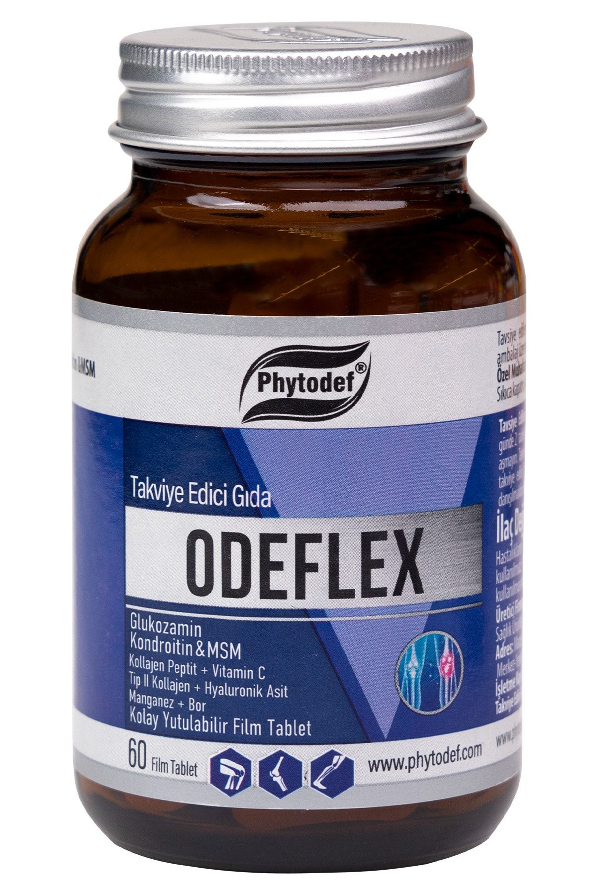 Phytodef Odeflex Glukozamin Kondroitin Msm Tip 2 Kolajen - 60 Tablet