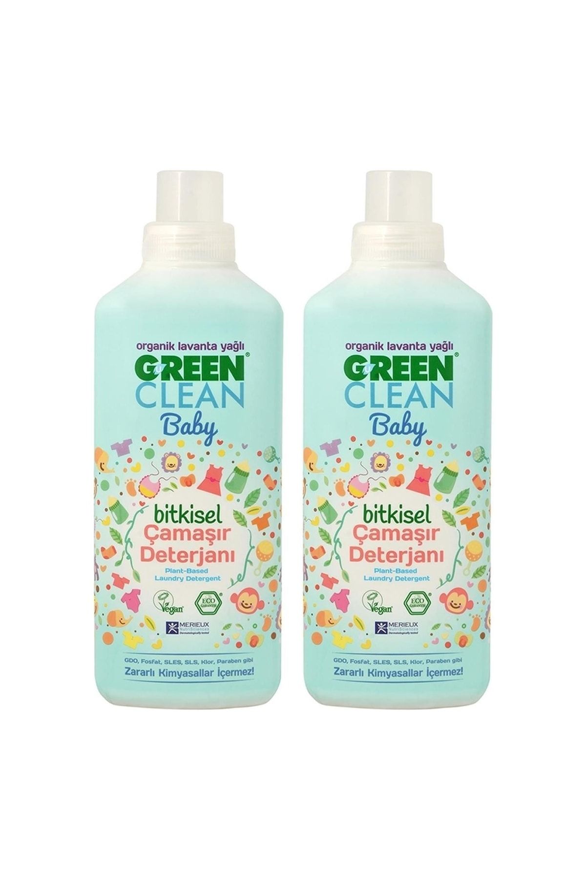 Green Clean U Baby Çamaşır Deterjanı 1 L X 2