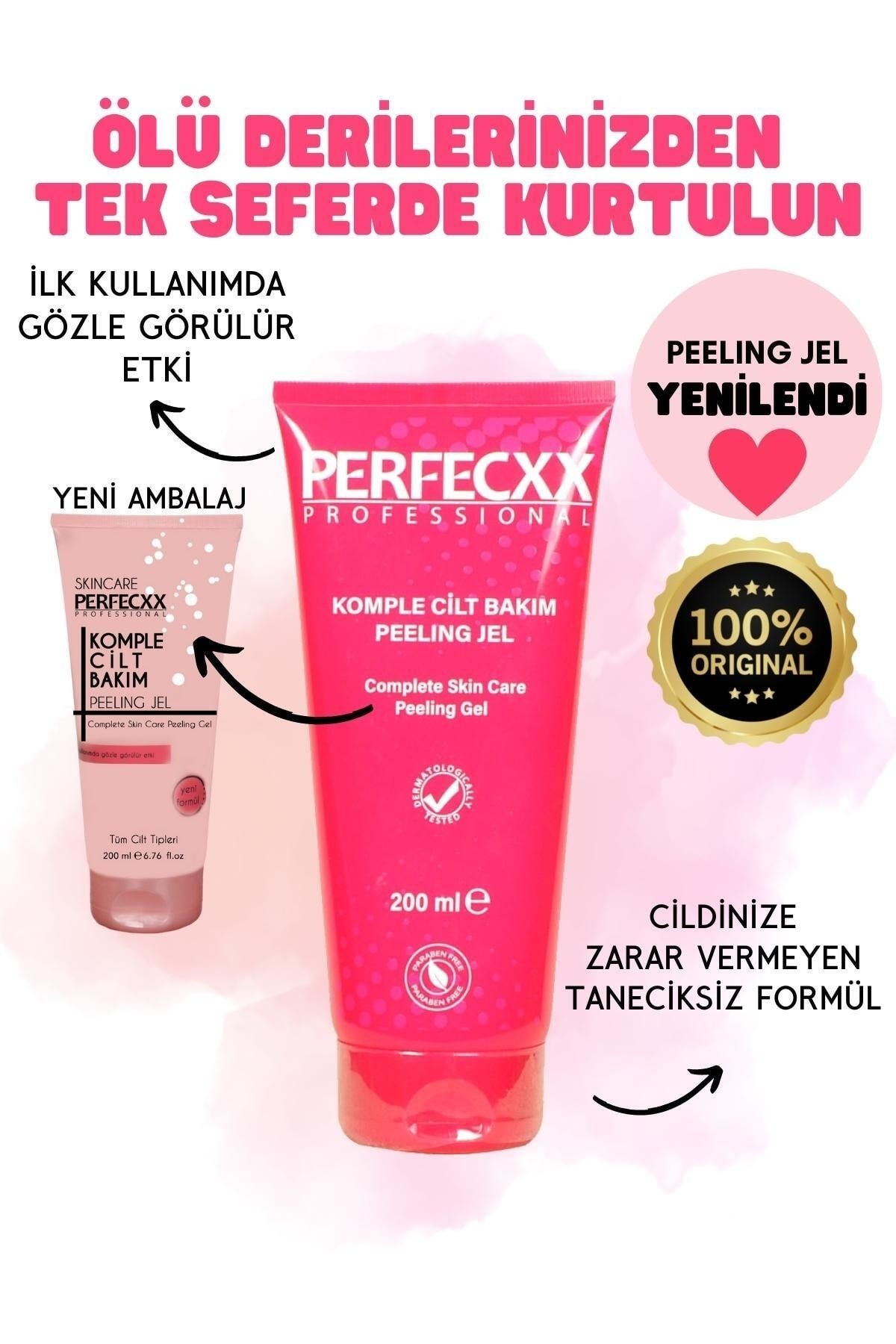 Perfecxx Professional Komple Cilt Bakım Peeling Jel 200 ml