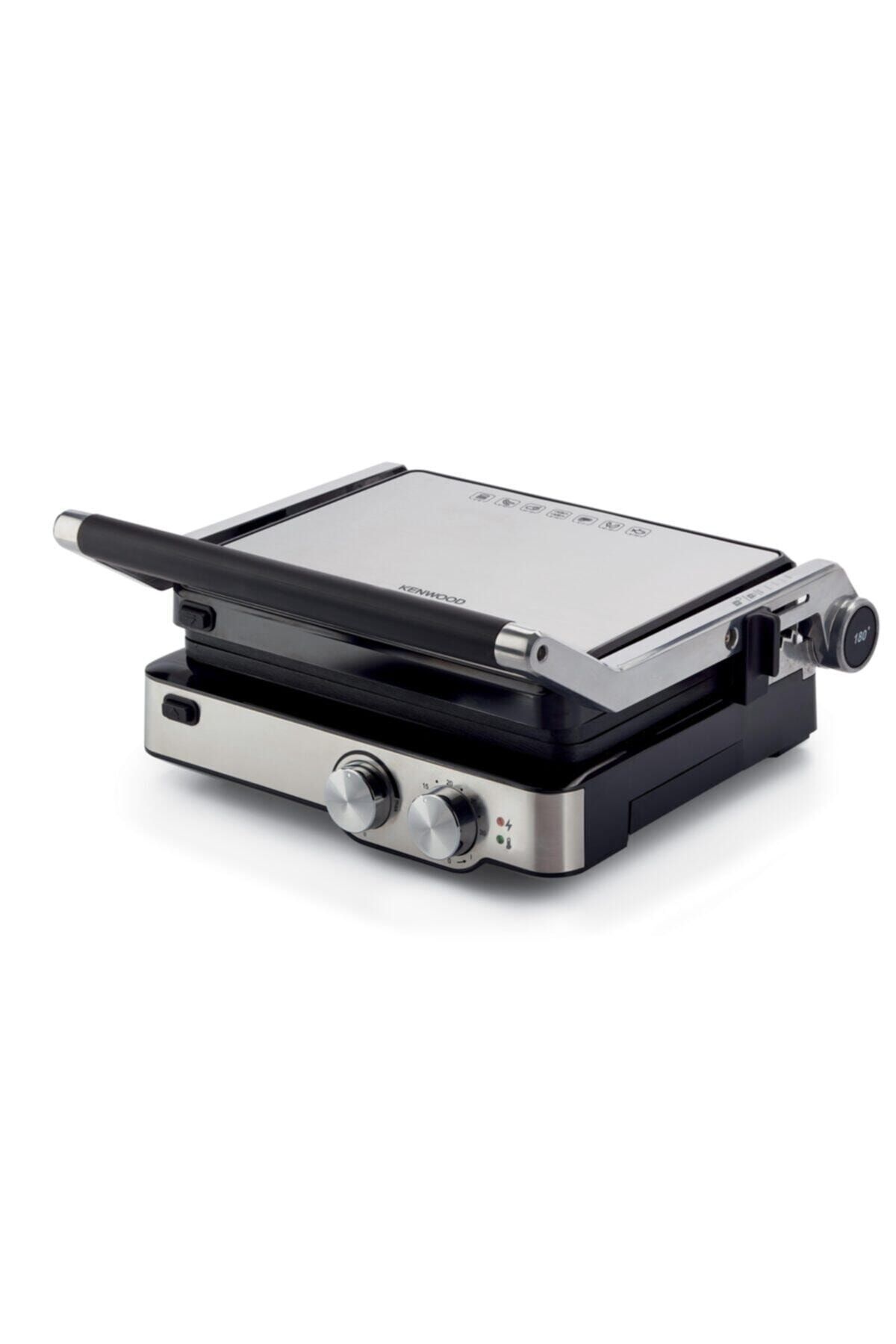 Kenwood Grill Tost Makinası Metal Döküm Çıkabilir Plakalı Hgm80.000ss
