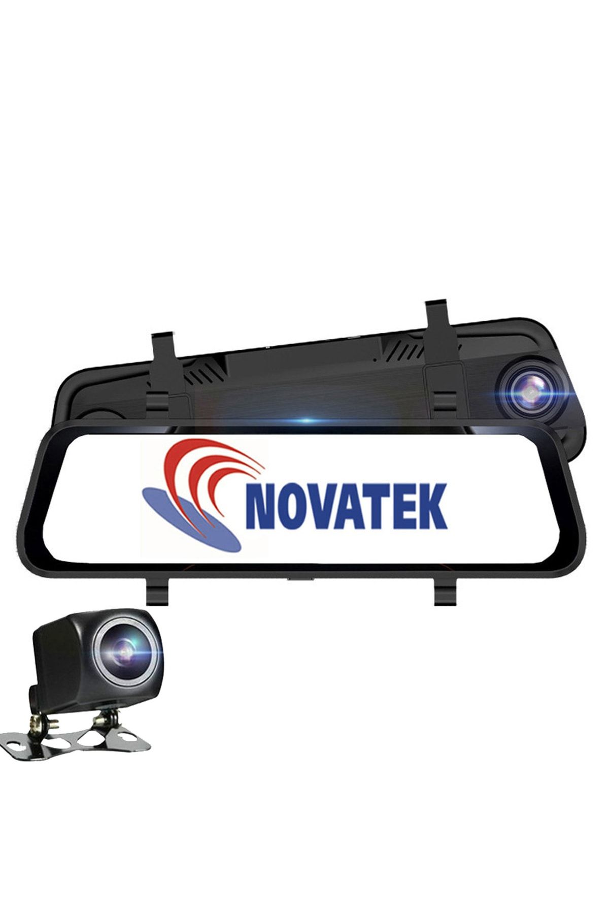 Novatek Nt921gw+64gb Hafıza Kartlı 2k 1440p+1080p Gps Wifi Çift Yön Ips Dokunmatik Araç Kamerası
