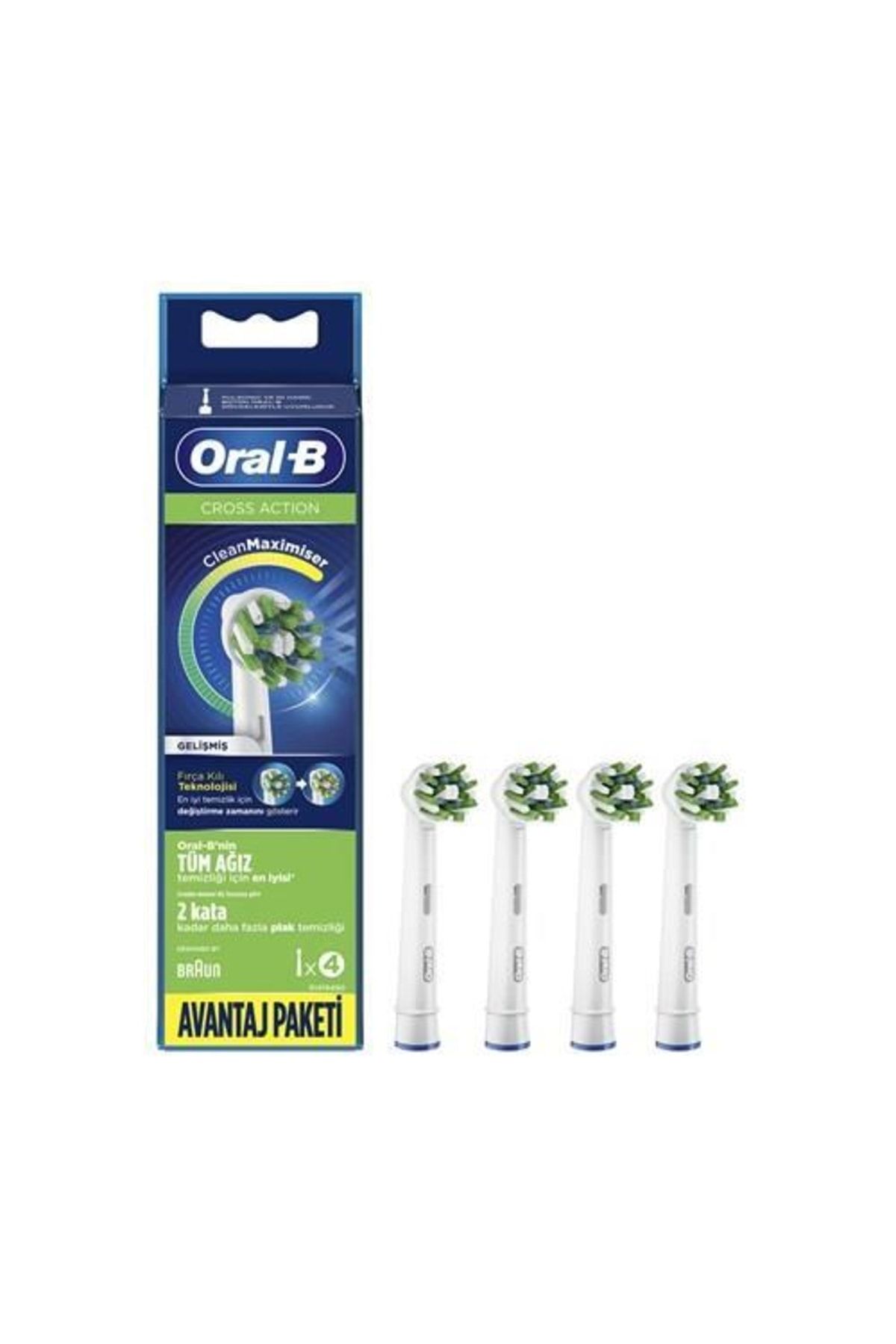 Oral-B Oral B Sarjlı Ydk Cross Actıon 4lü