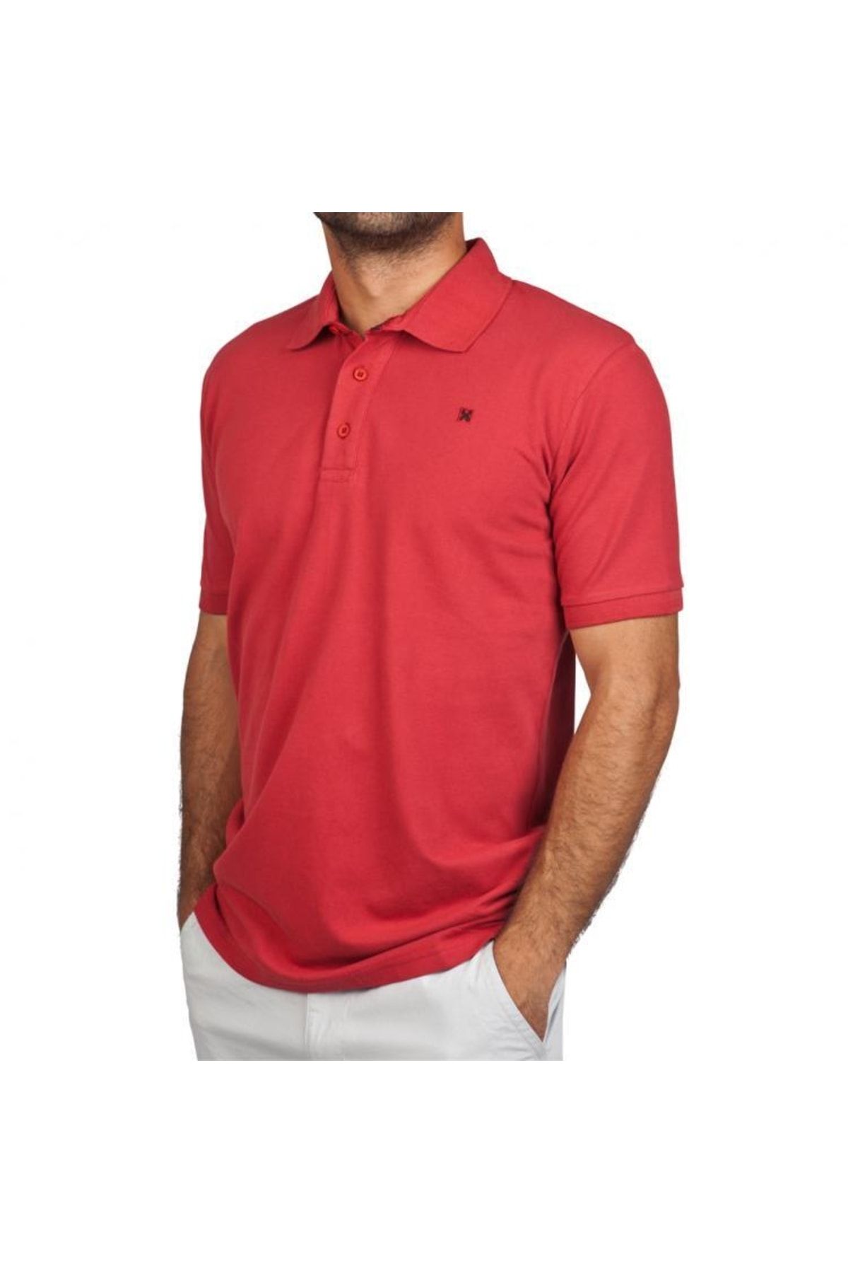 Exuma 381229 Erkek Kırmızı Polo Tişört