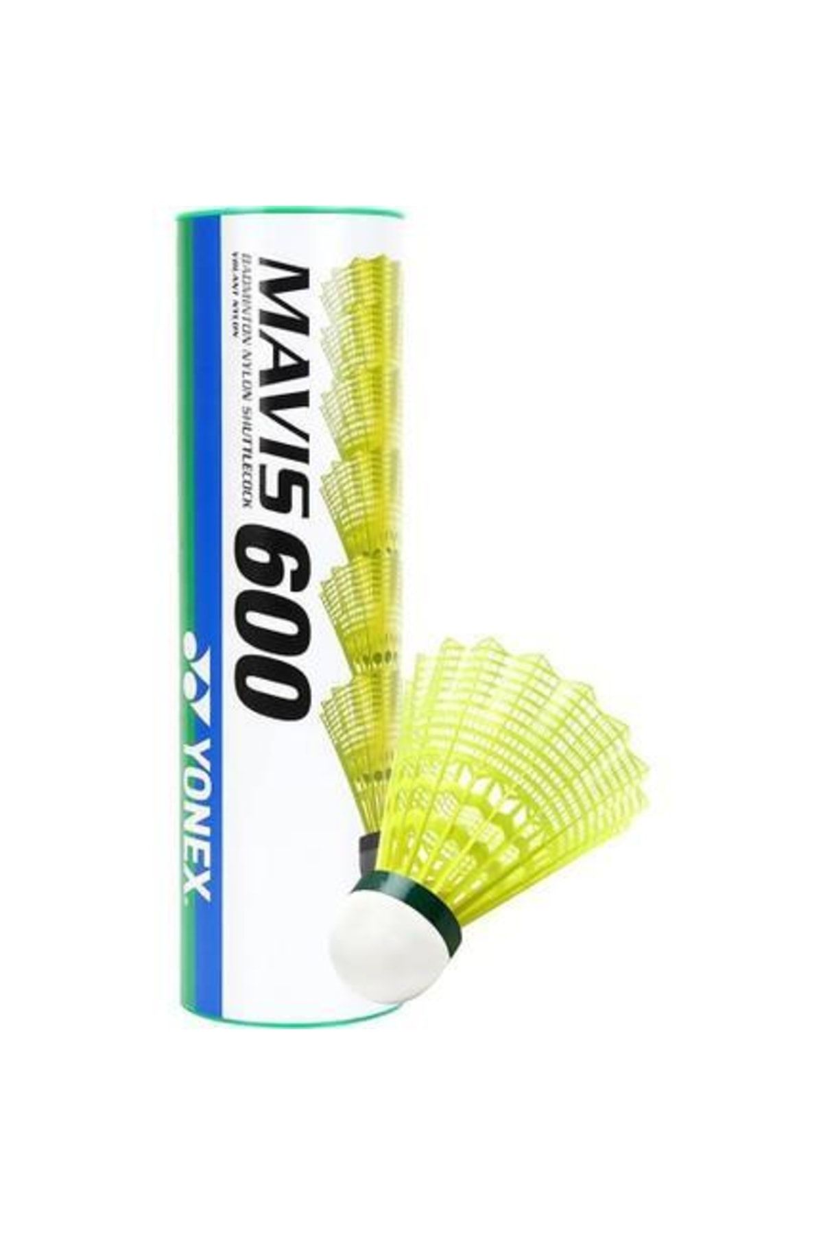 Yonex Mavis 600 6 lı Badminton Topu Sarı