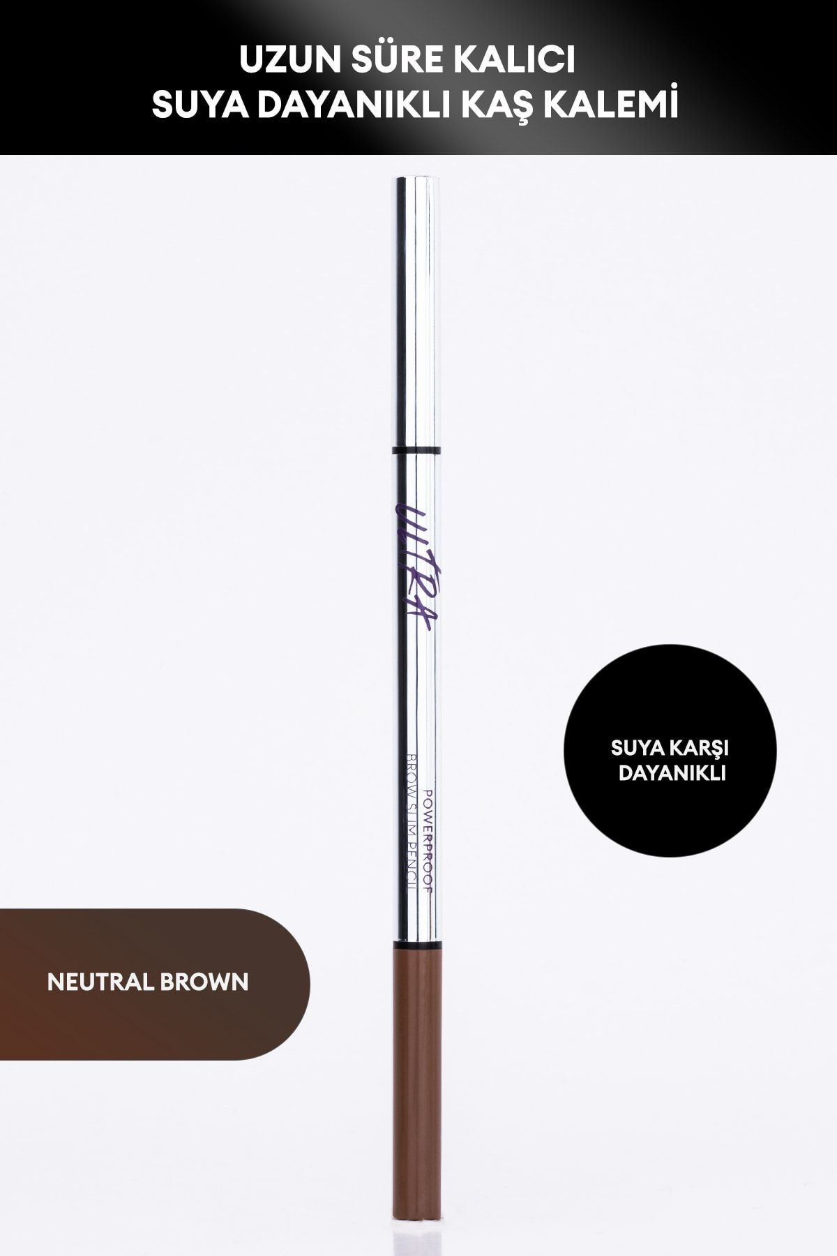 Missha Doğal Görünümlü, Uzun Süre Kalıcı , Suya Dayanıklı Kaş Kalemi Slim Pencil (neutral Brown)