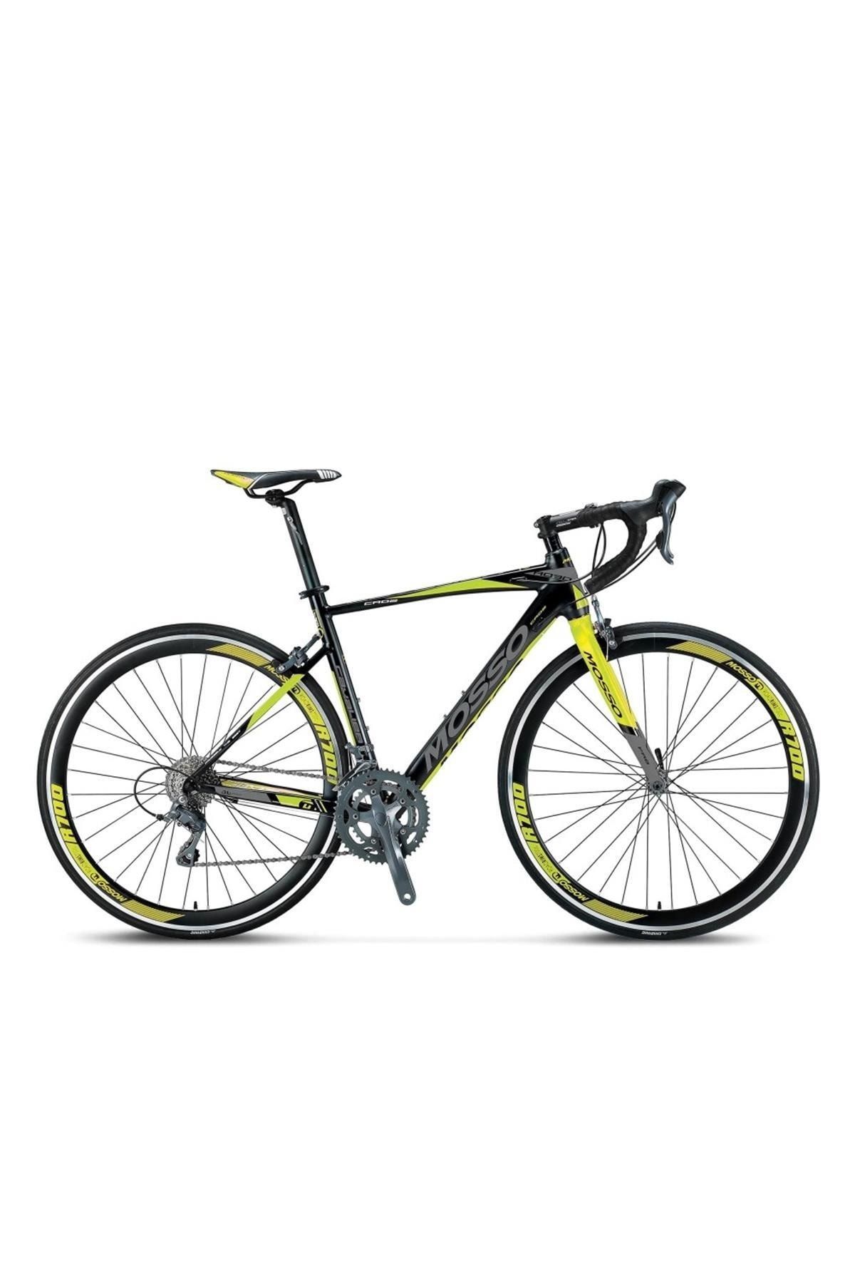 Mosso 28j Cavalıer Clarıs 16v Yarış Bisikleti - Siyah Lime - 54
