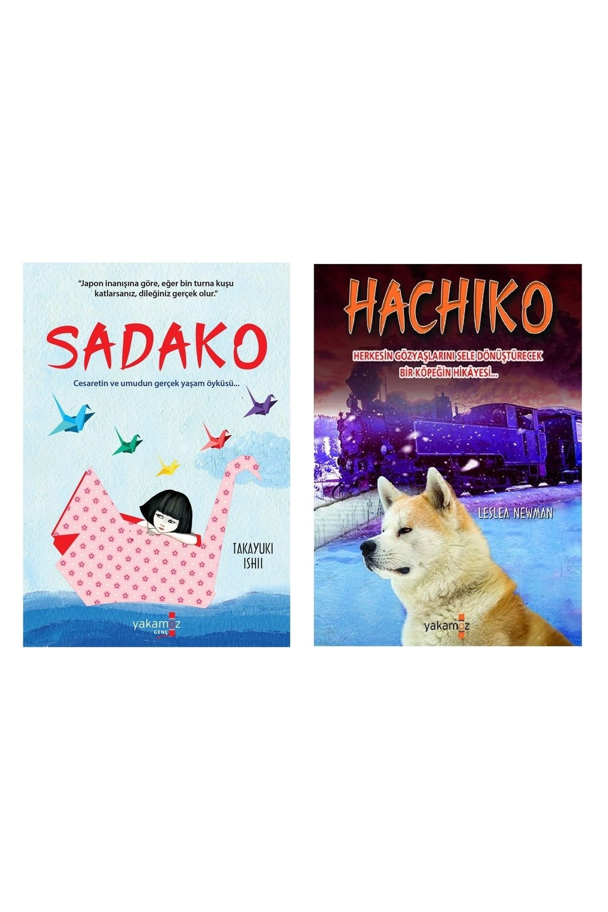 Yakamoz Yayınları Hachiko + Sadako 2 Kitap Set Ciltli