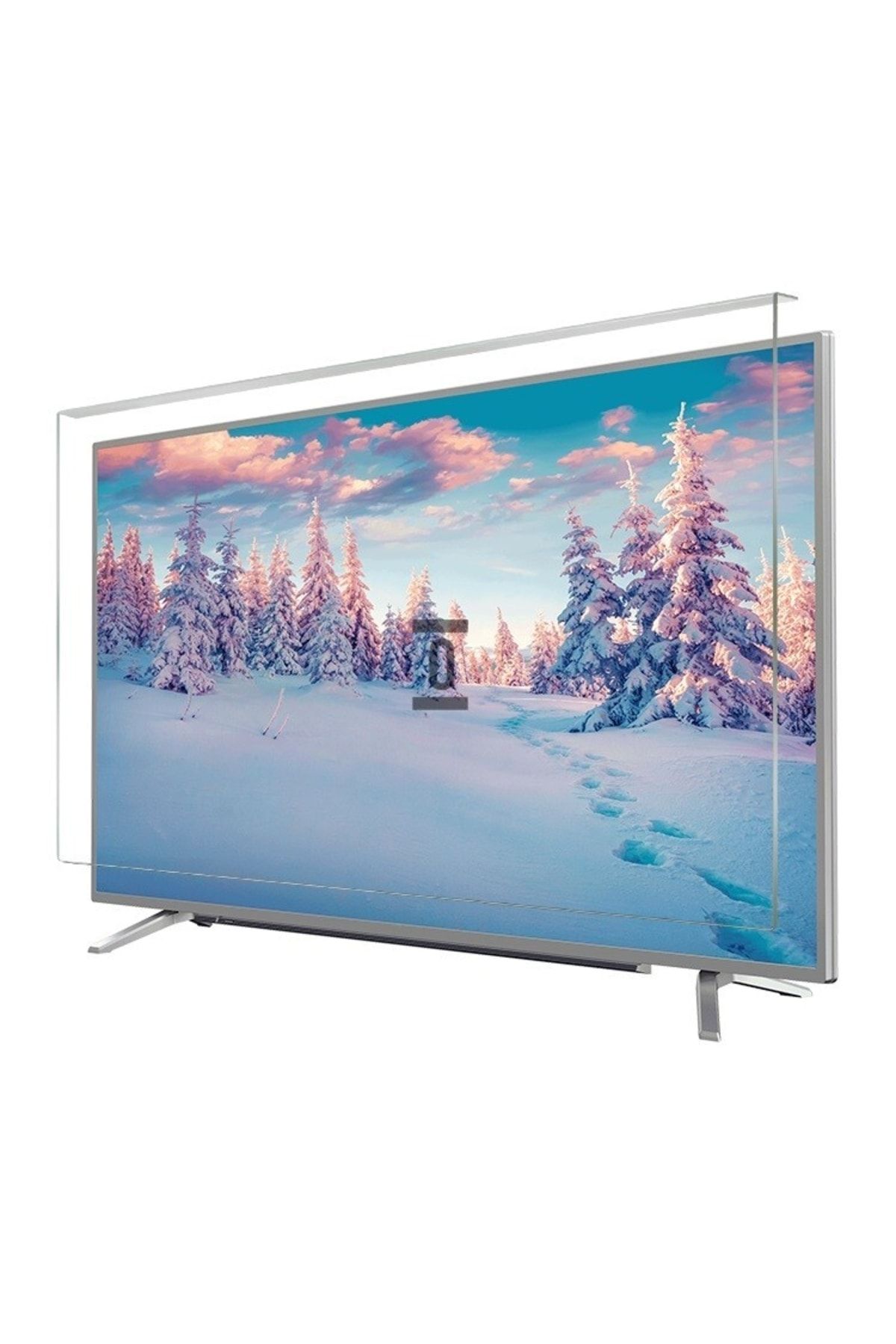 BESTOCLASS Bestomark Kristalize Panel Samsung 43tu8000 Tv Ekran Koruyucu Düz (flat) Ekran