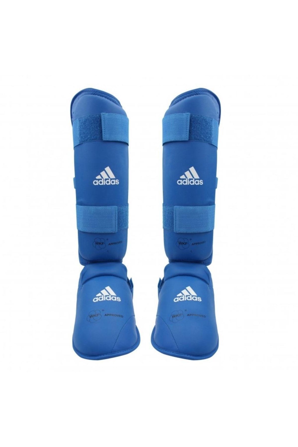 adidas Wkf Onaylı Karate Kaval Ayak Koruyucu Mavi - Kırmızı