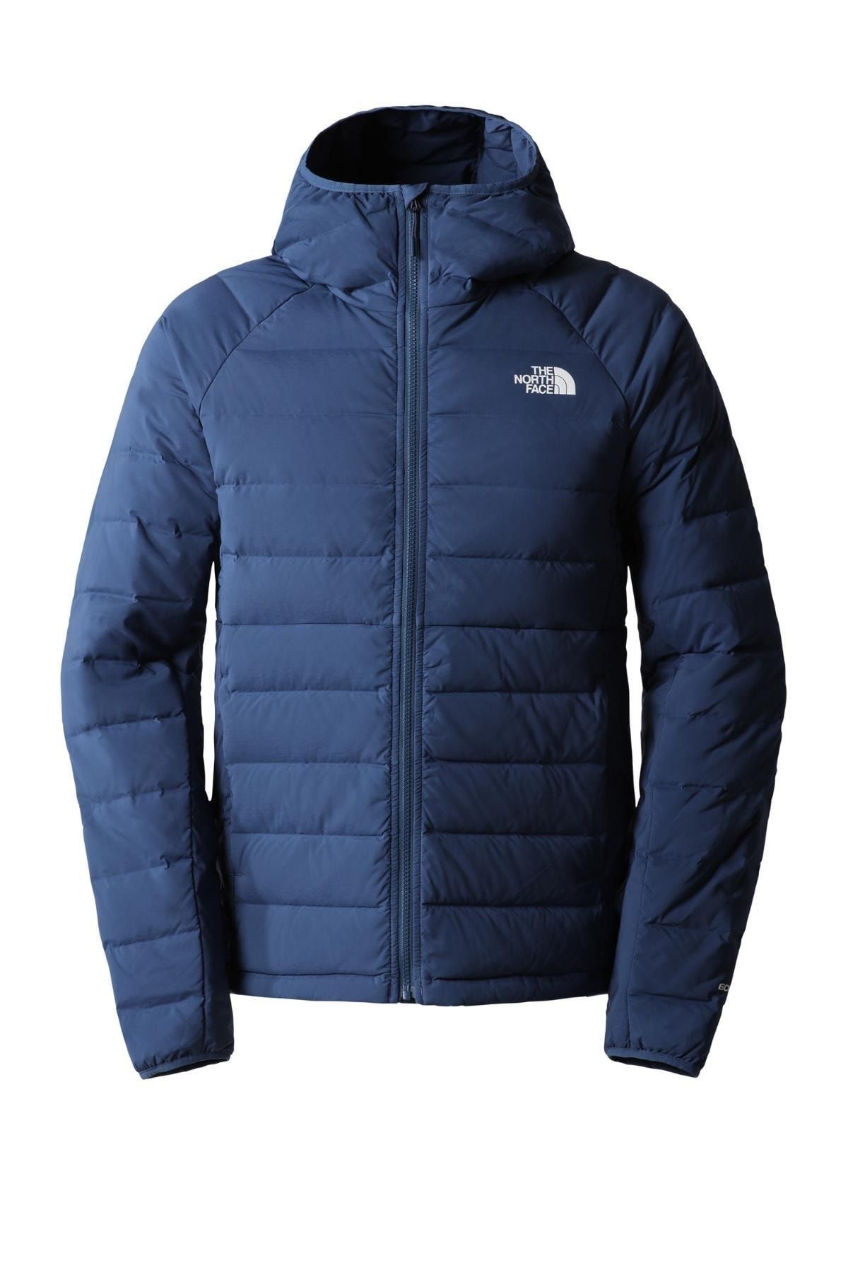 The North Face Belleview Stretch Down Hoodie Mont Erkek Lacivert