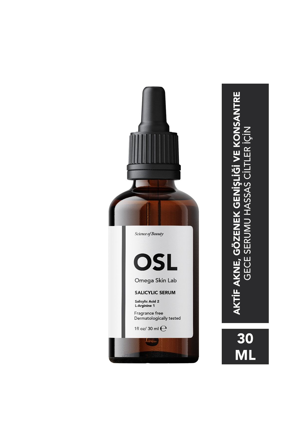 OSL Omega Skin Lab Omega Skin Lab Salicylic Serum 30ml (YAĞLI/KARMA CİLTLER İÇİN GÖZENEK SERUMU)